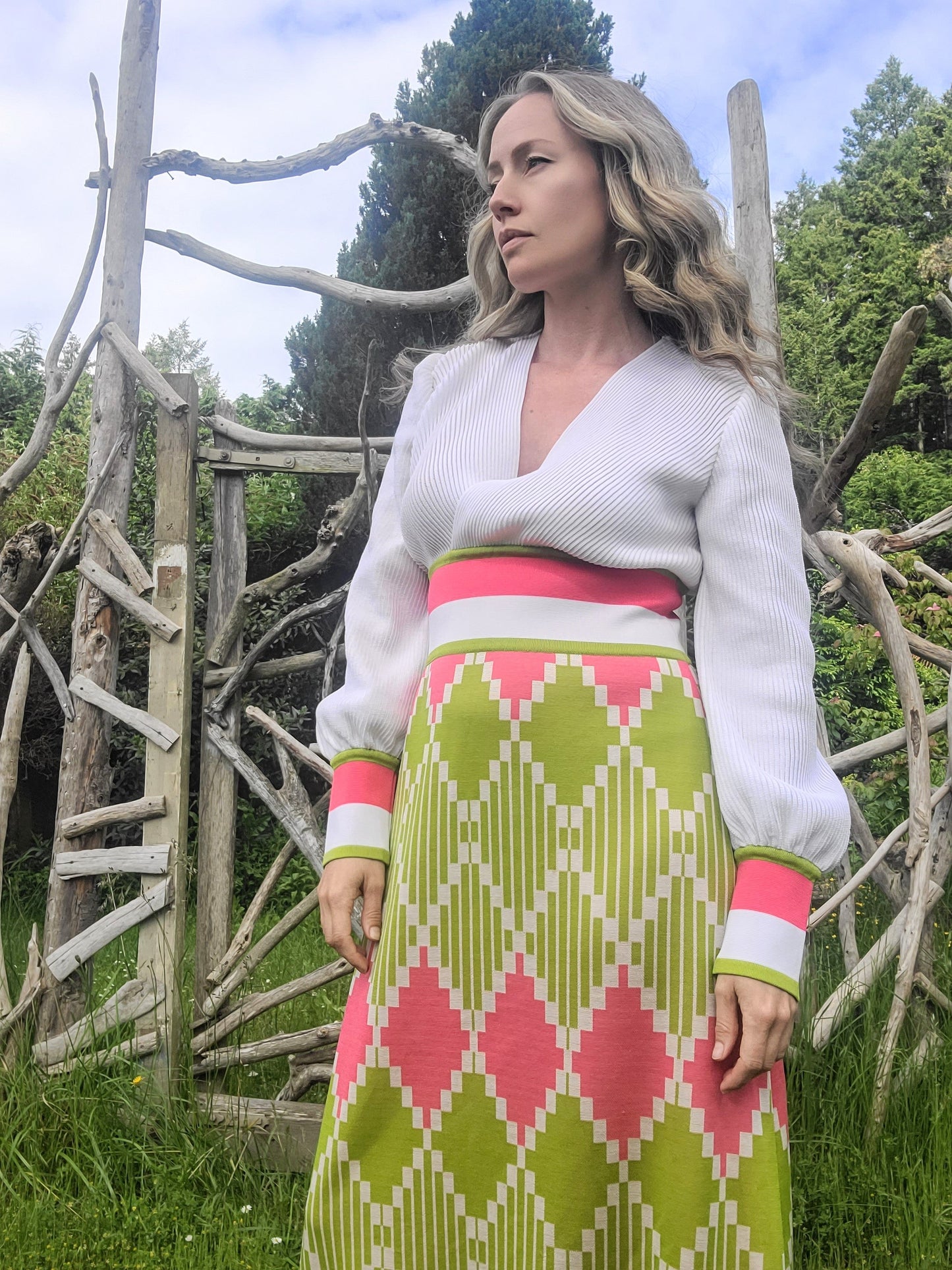 The Aled Israeli 60s Mod Dress L
