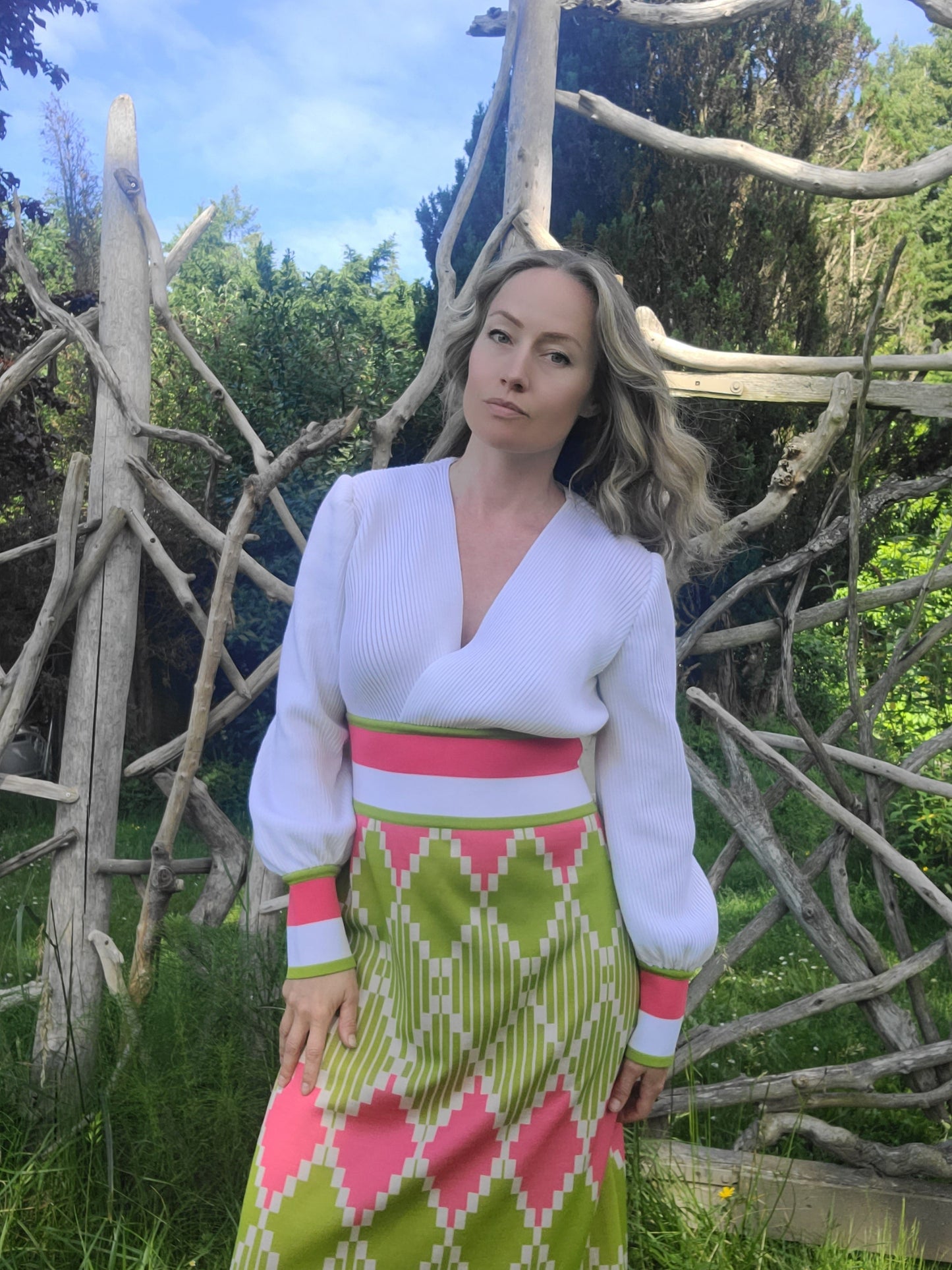 The Aled Israeli 60s Mod Dress L
