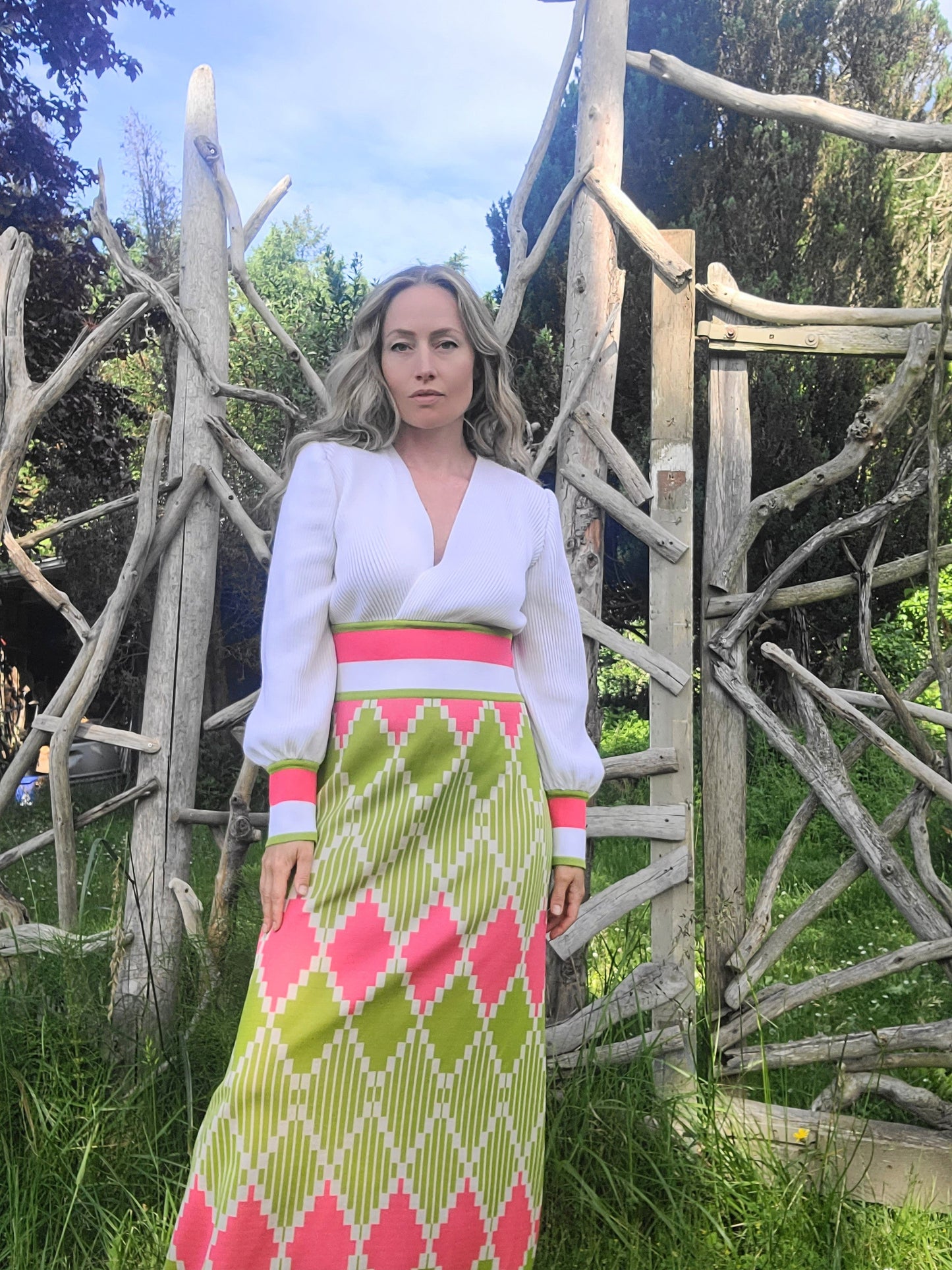 The Aled Israeli 60s Mod Dress L