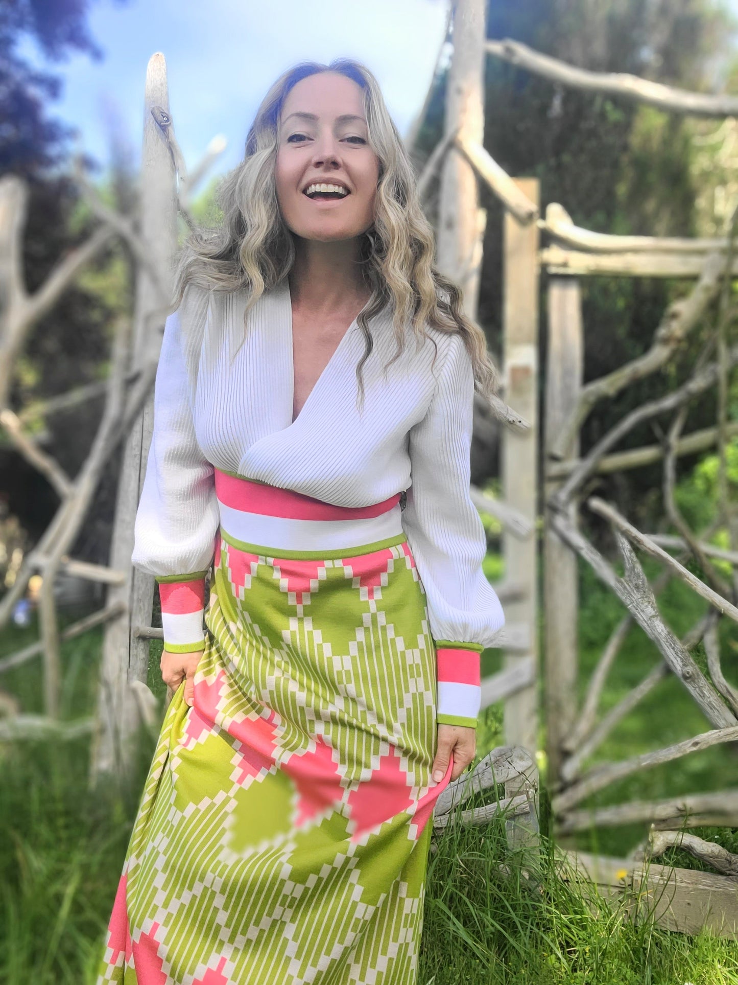 The Aled Israeli 60s Mod Dress L