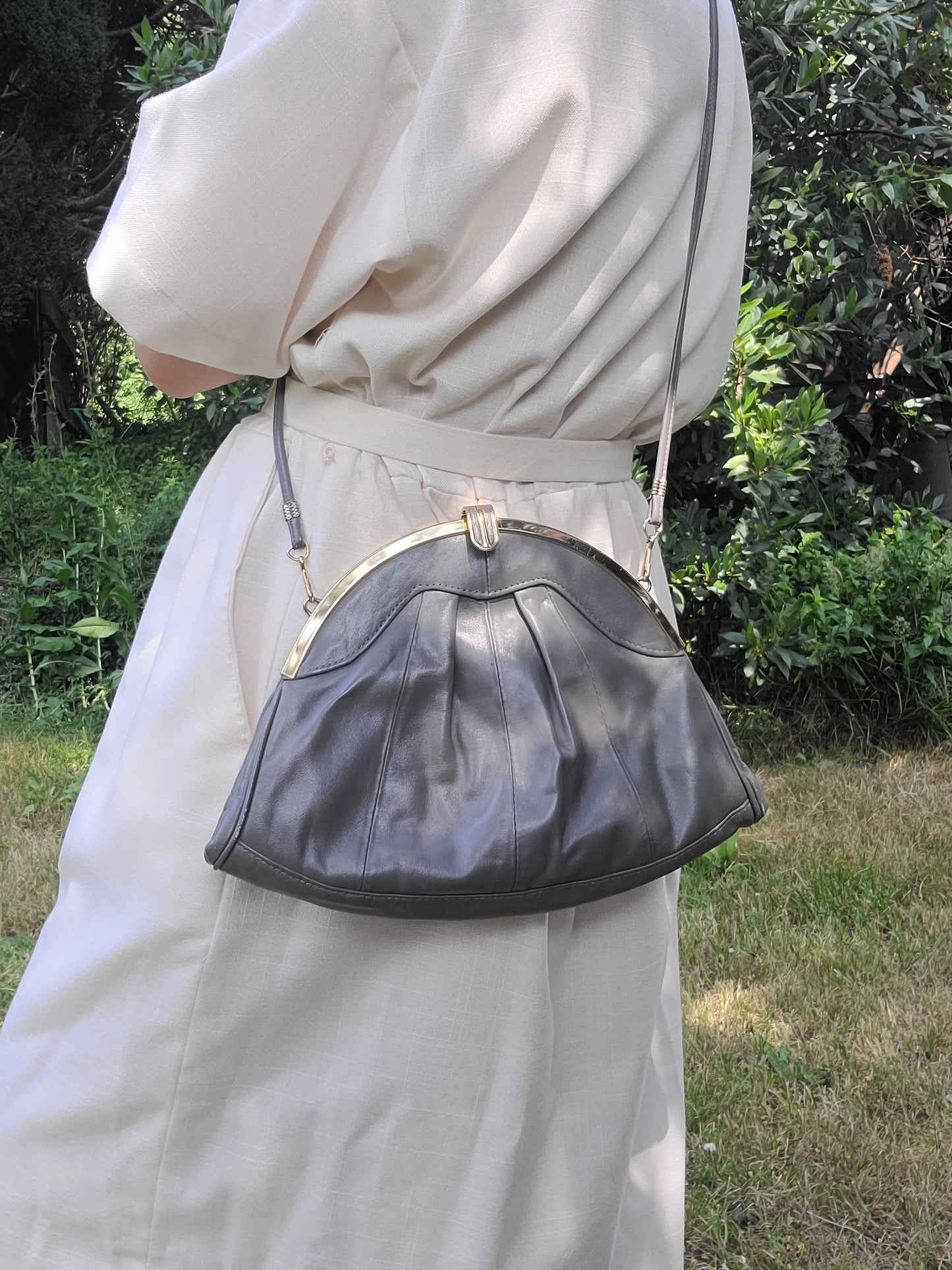 The Sophia Vintage Leather Crossbody Bag