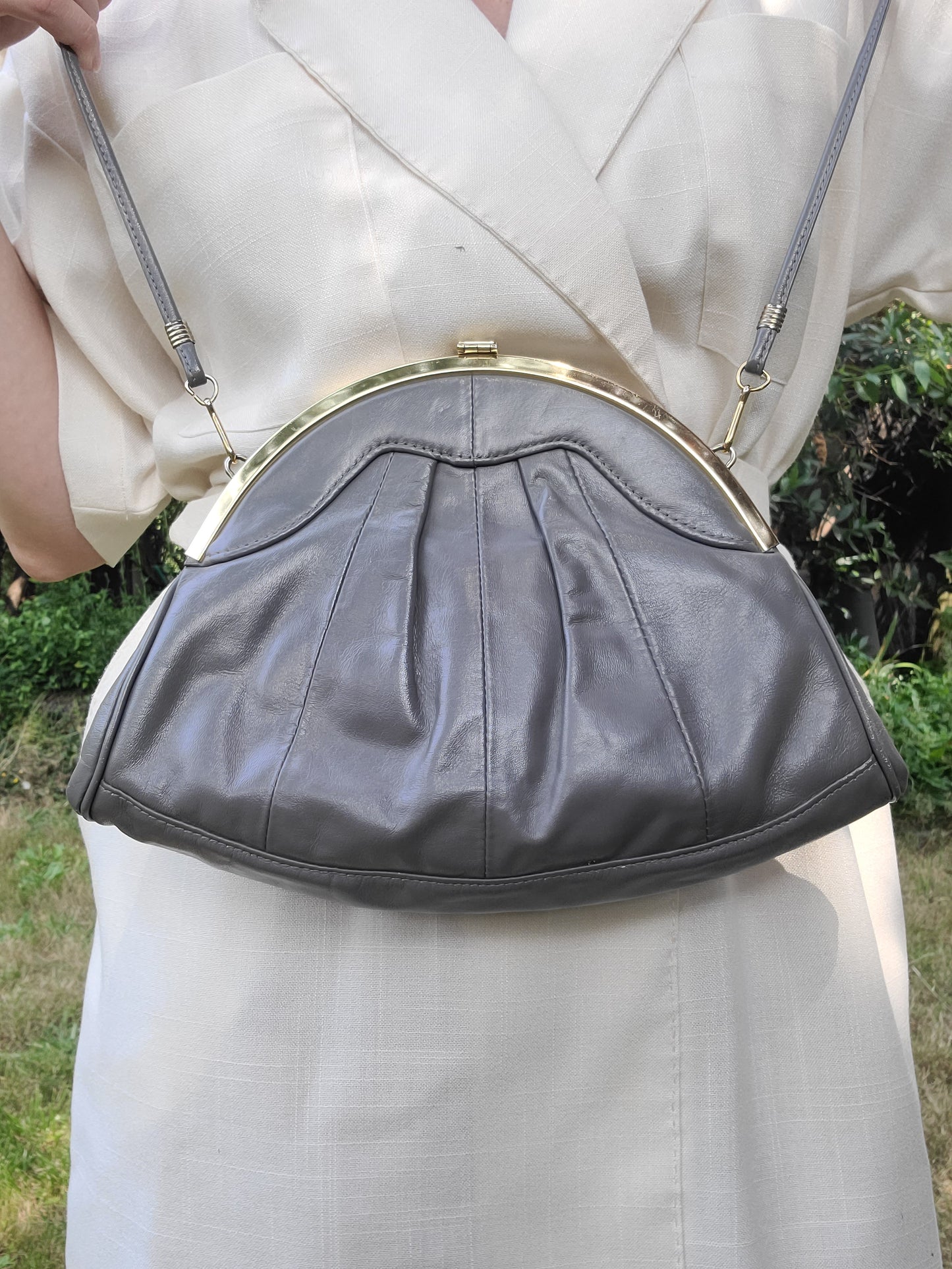 The Sophia Vintage Leather Crossbody Bag