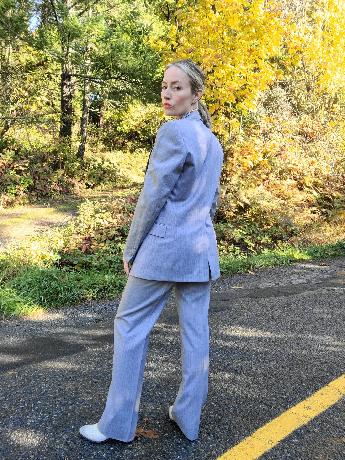 The Lary Leishman Wool Suit S