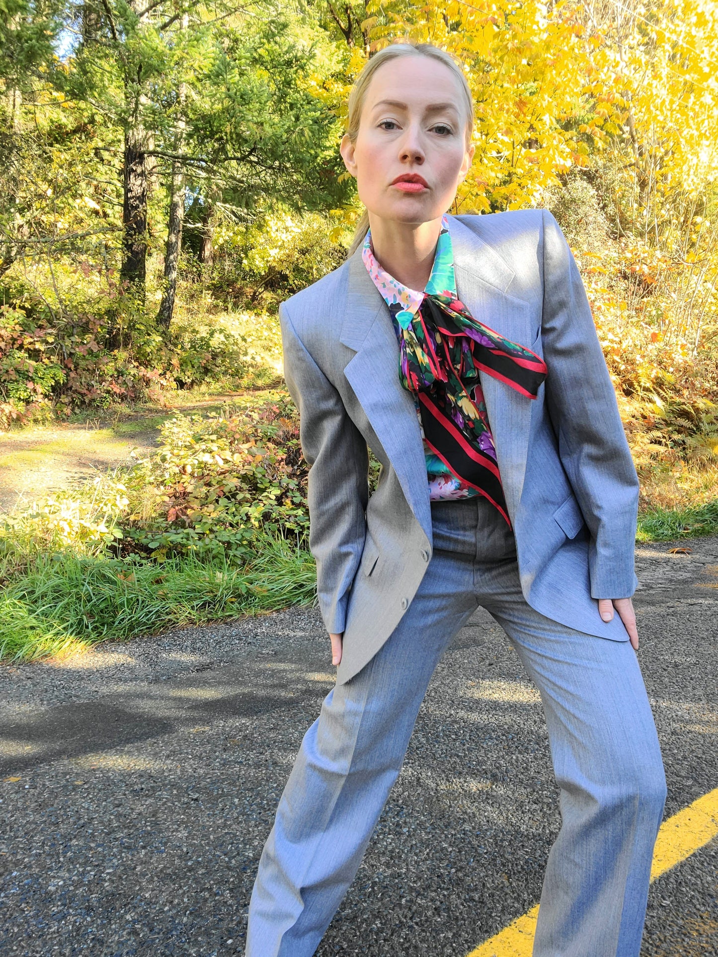 The Lary Leishman Wool Suit S
