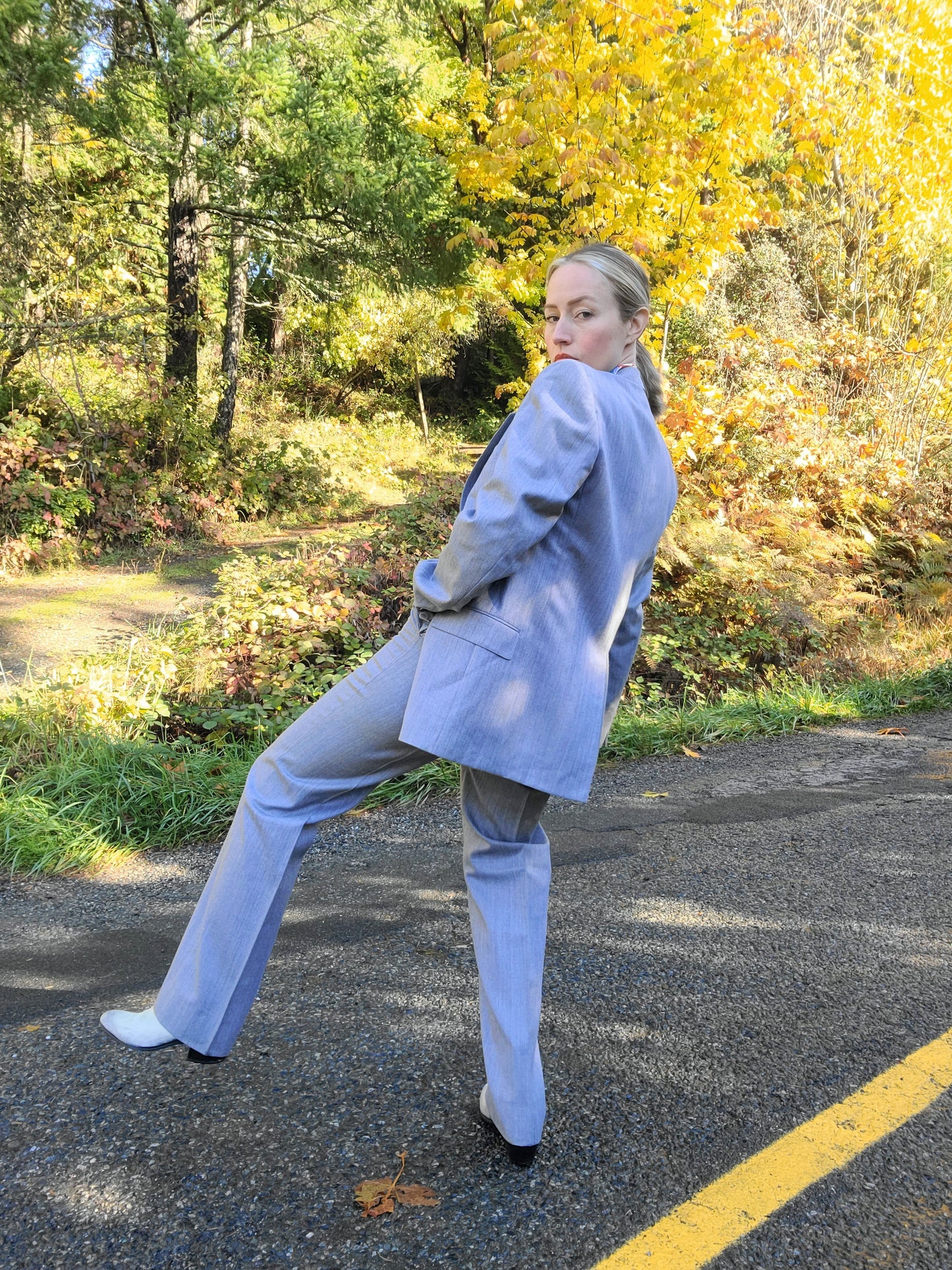 The Lary Leishman Wool Suit S