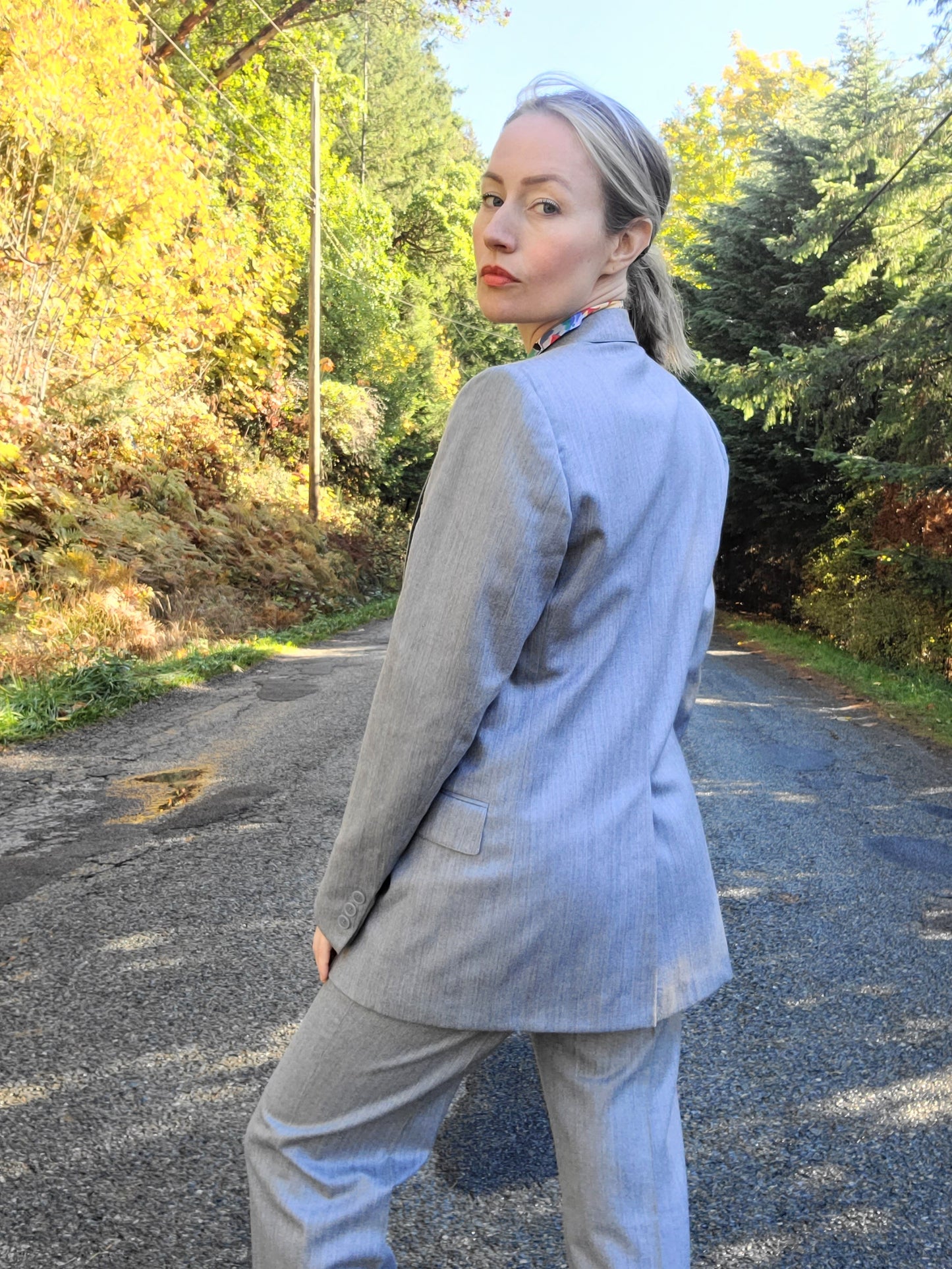 The Lary Leishman Wool Suit S
