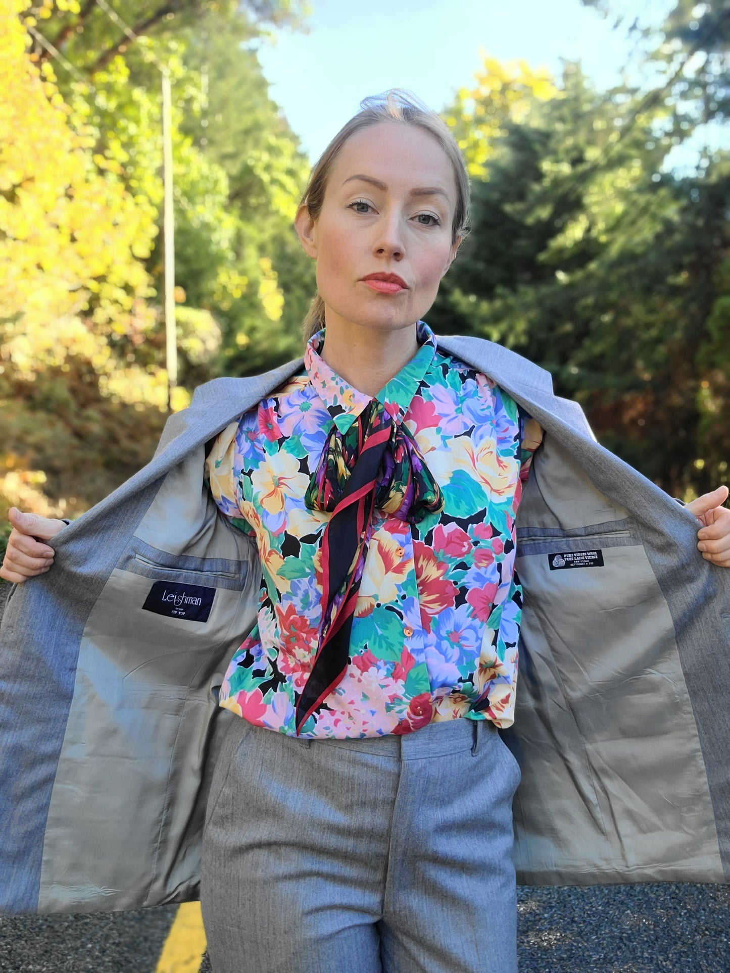 The Lary Leishman Wool Suit S