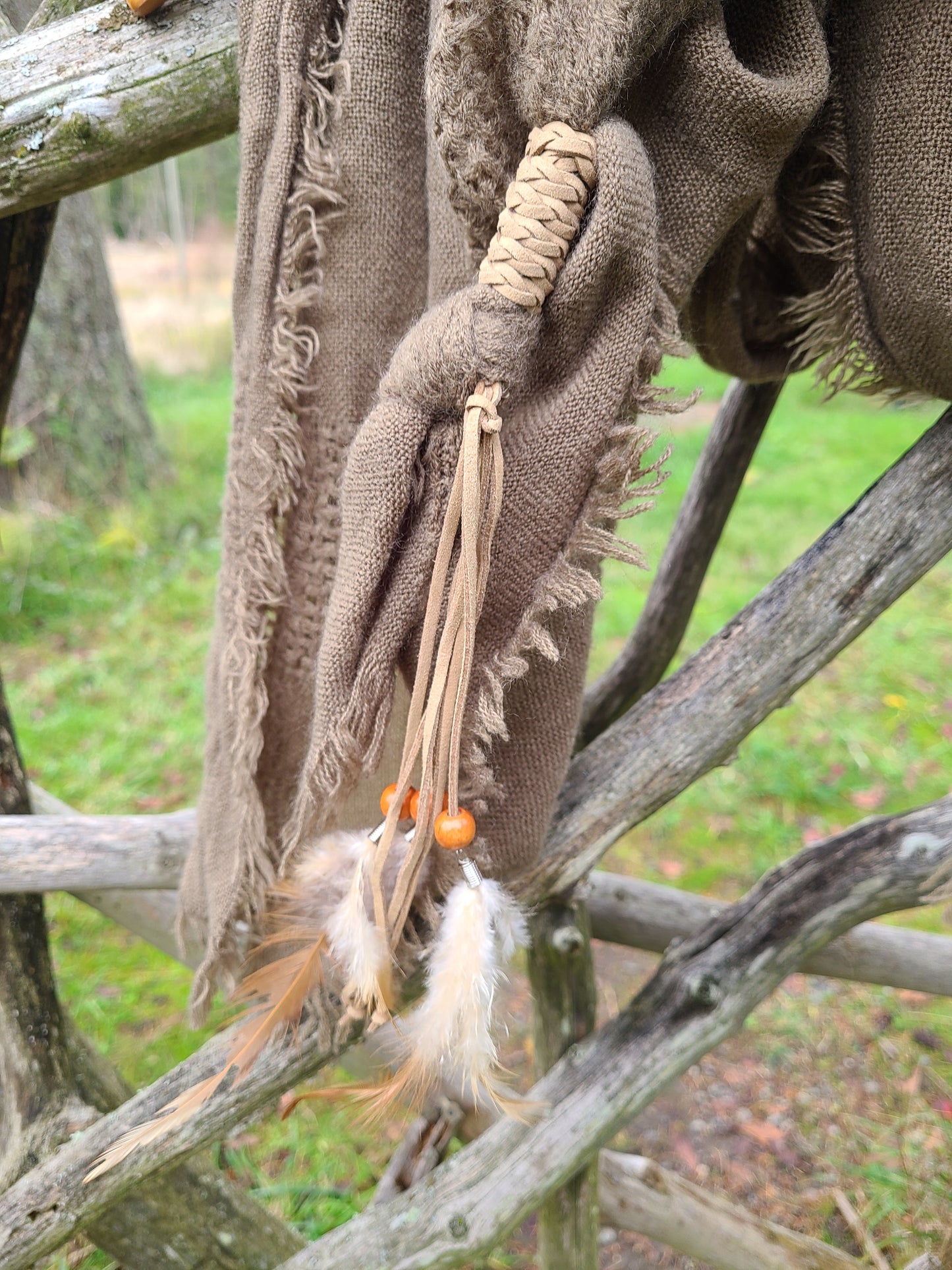 The Bohemian Feather Scarf by Free People