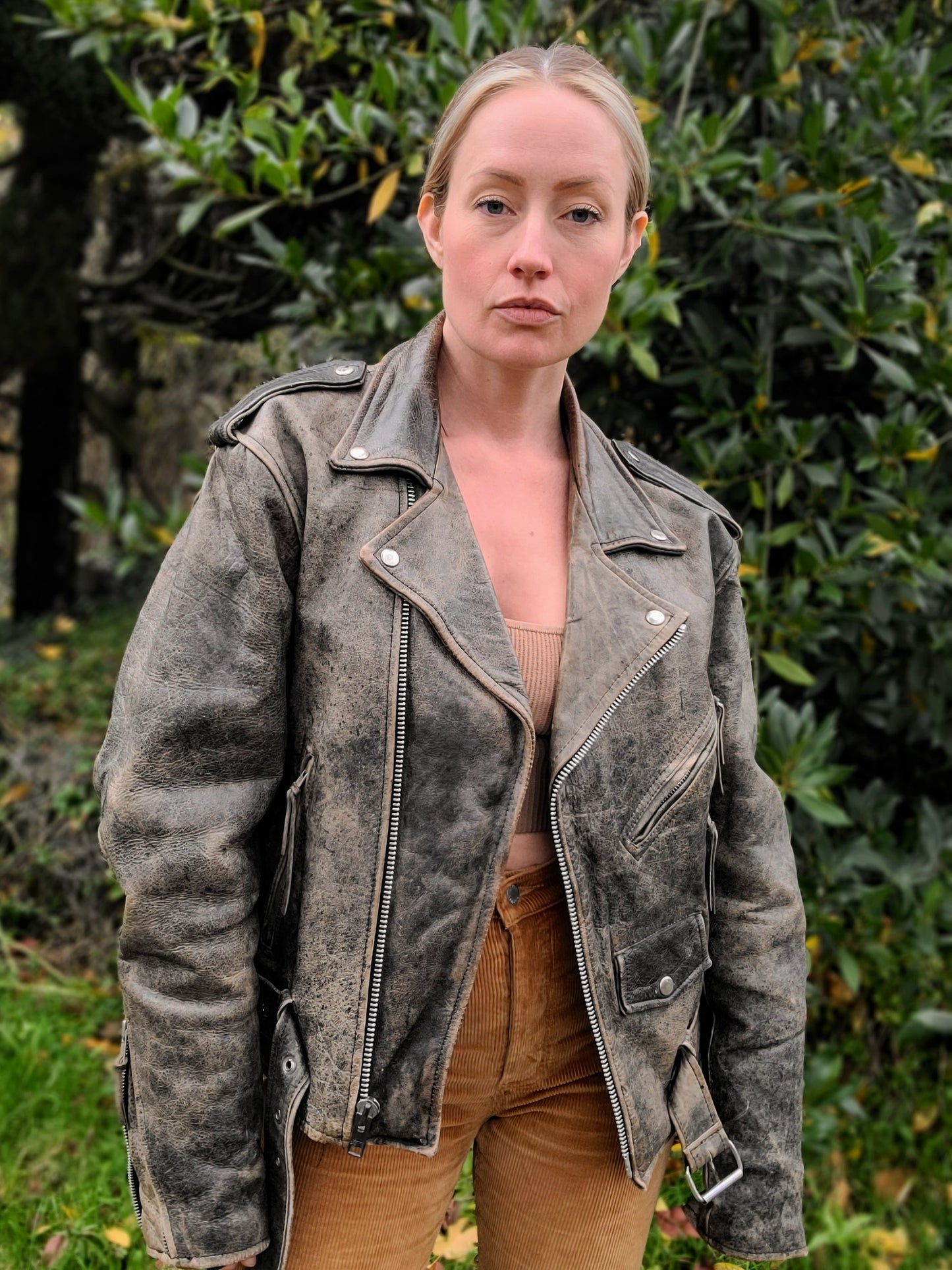 The Washed Out Moto Jacket