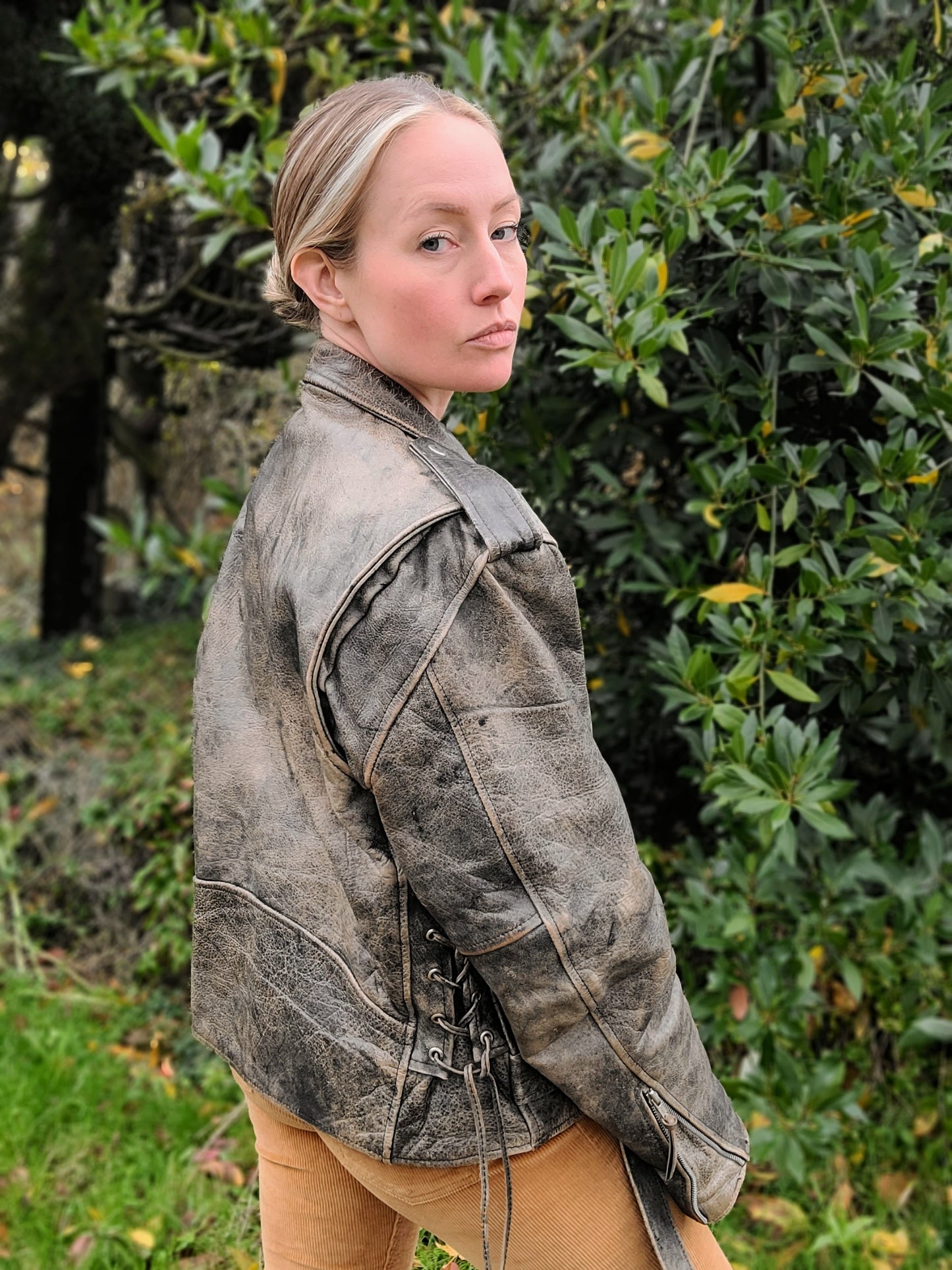 The Washed Out Moto Jacket