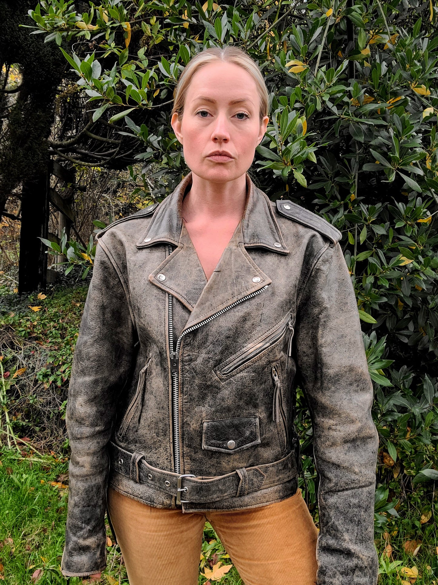 The Washed Out Moto Jacket
