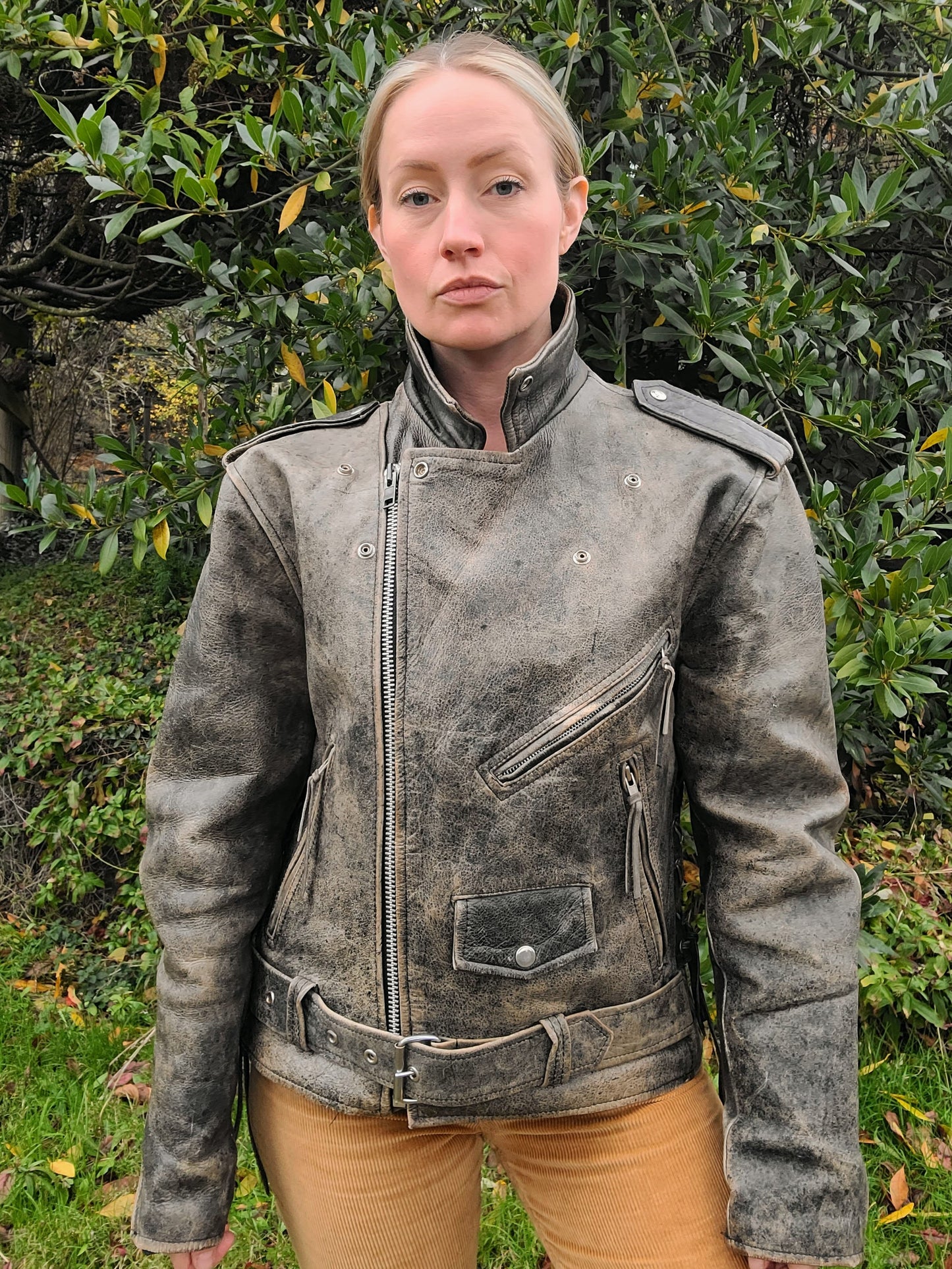 The Washed Out Moto Jacket
