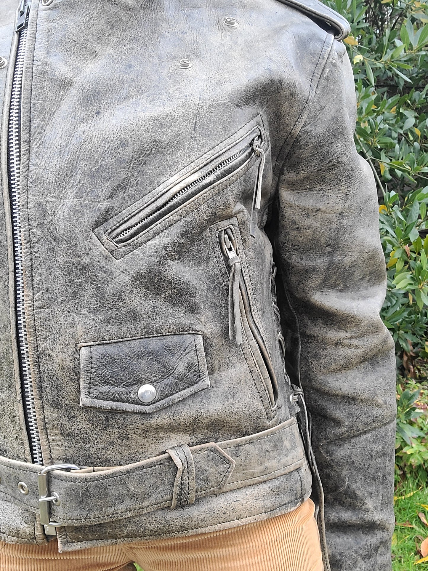 The Washed Out Moto Jacket