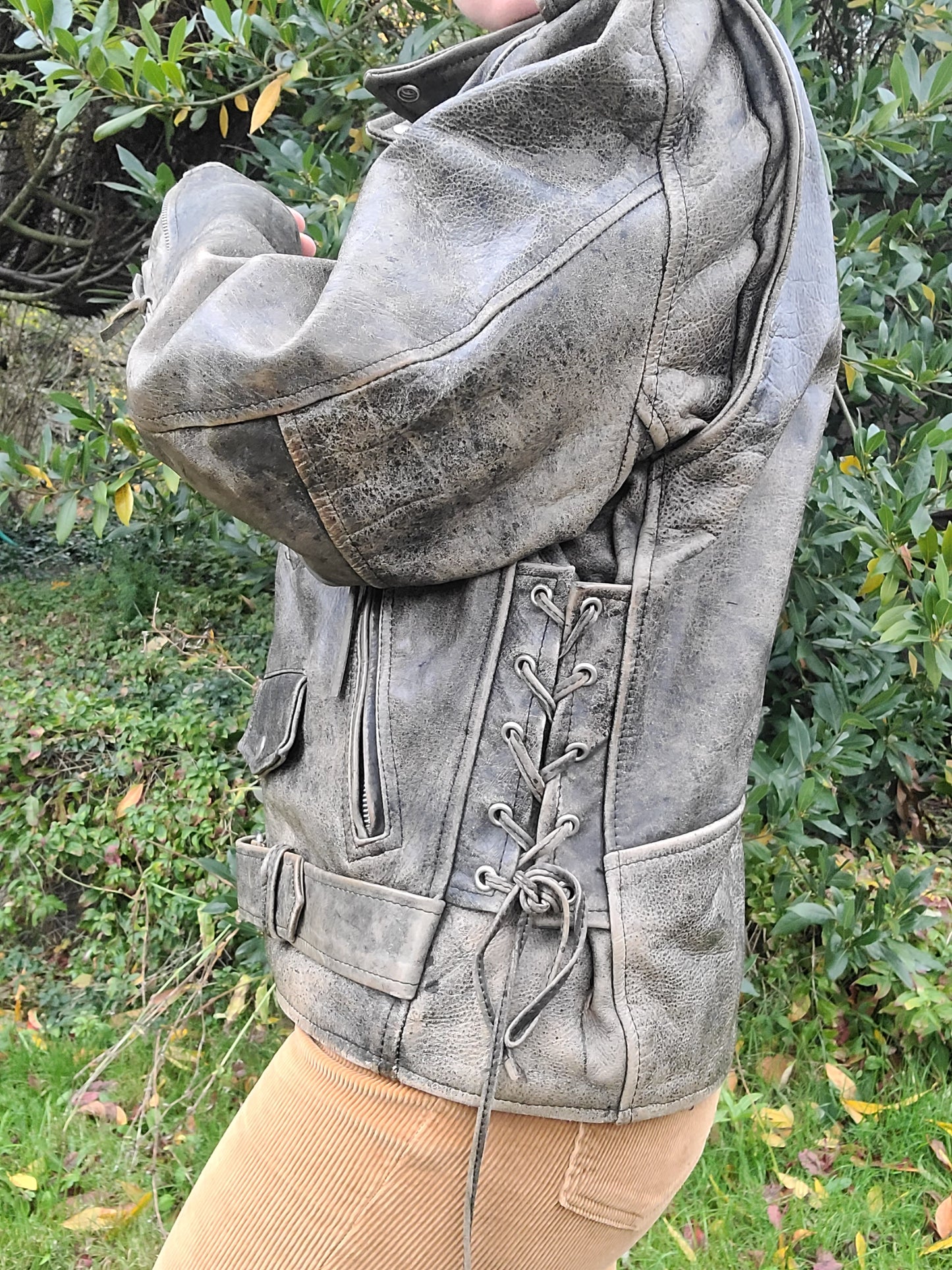 The Washed Out Moto Jacket