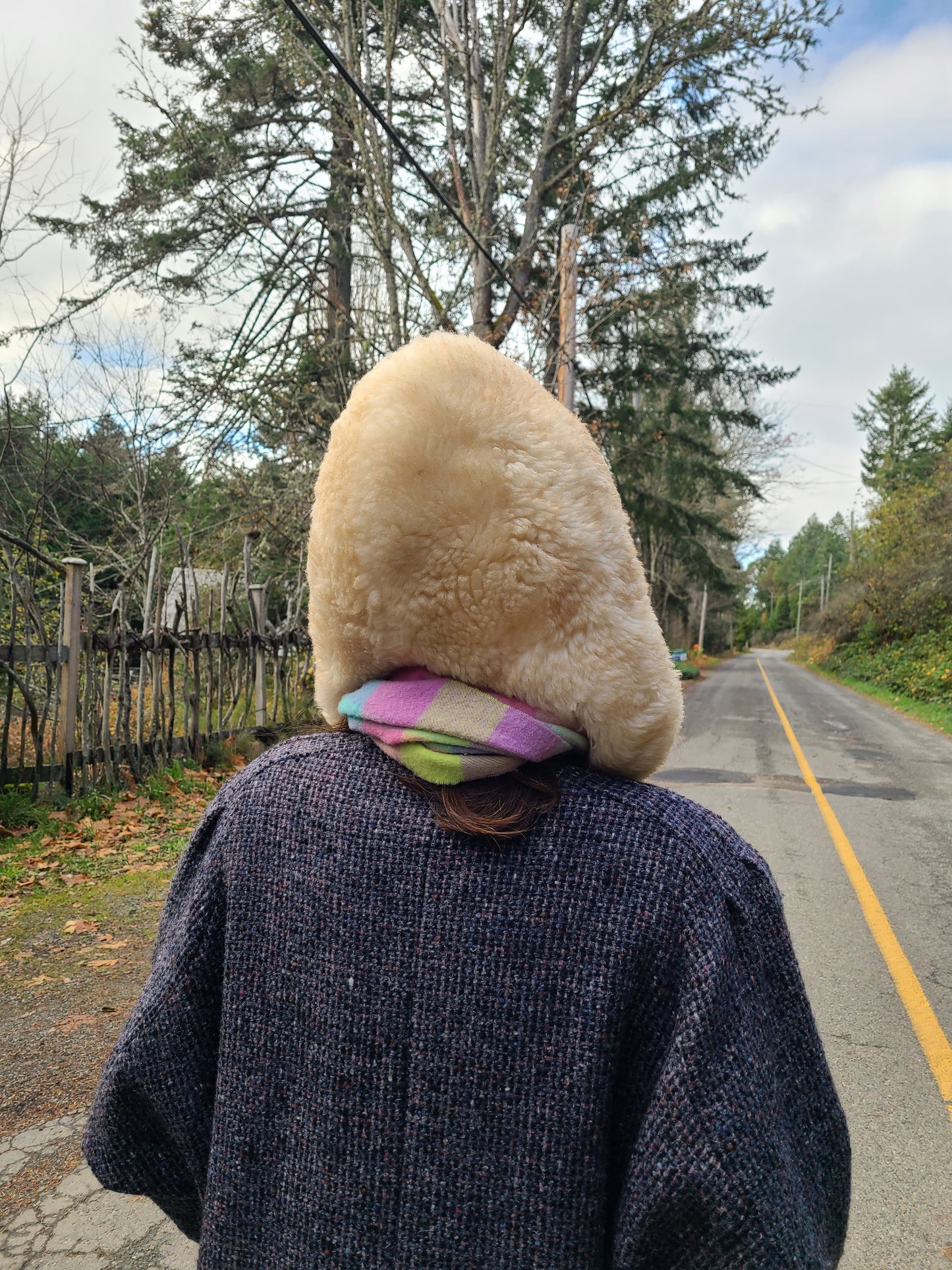 The Sheepskin Space Helmet