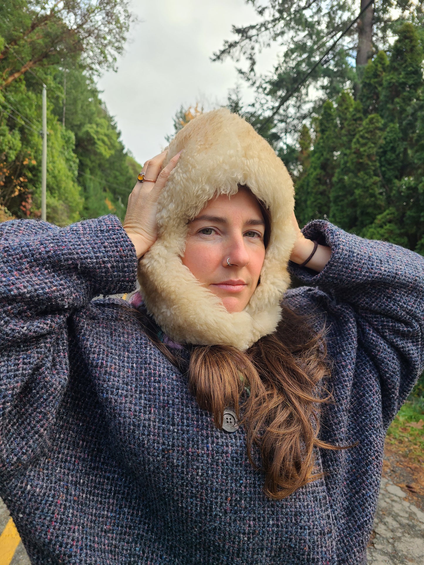 The Sheepskin Space Helmet