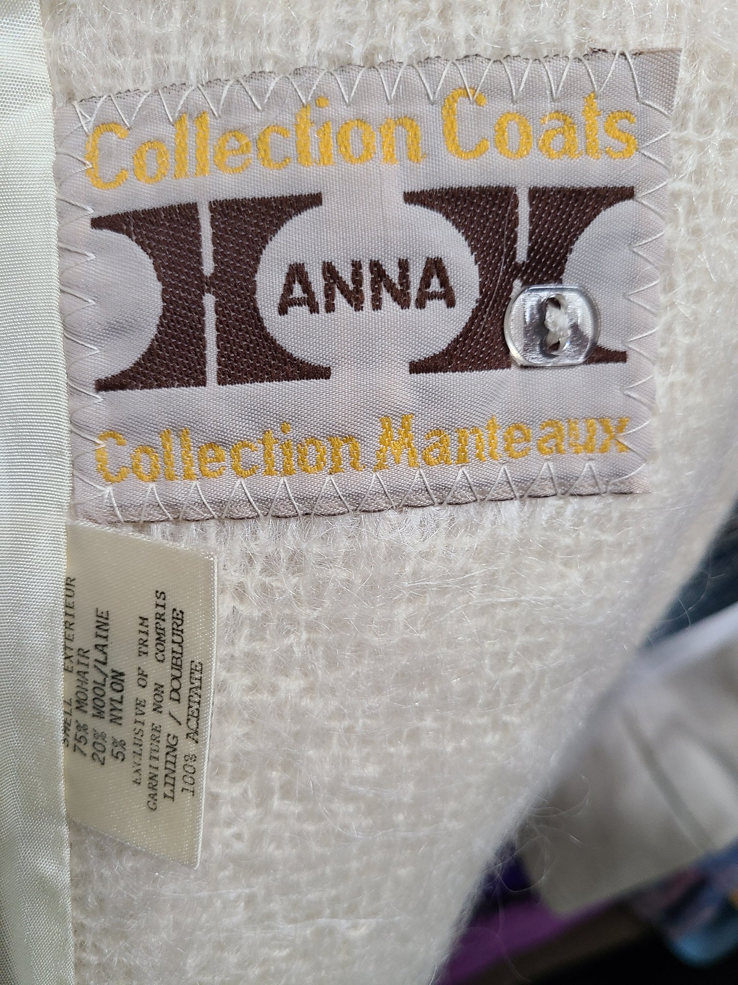 The Anna Minimalist Mohair Trench Coat M
