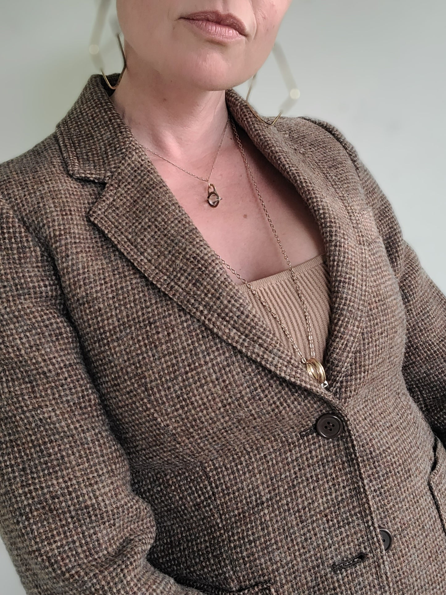 The Tweedy Bird Vintage 70s Womens Blazer S