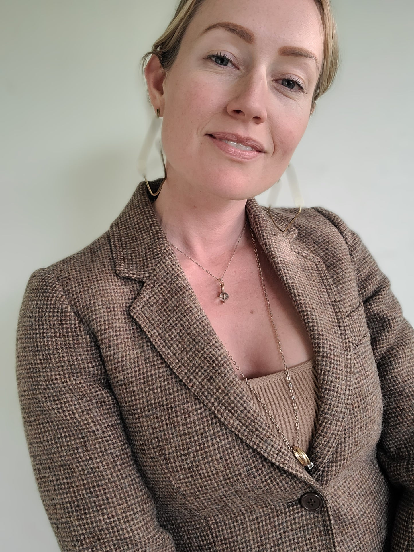 The Tweedy Bird Vintage 70s Womens Blazer S