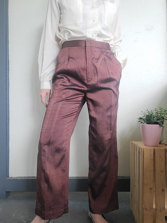 The Le Bronze Handmade Silk Pants 29-30