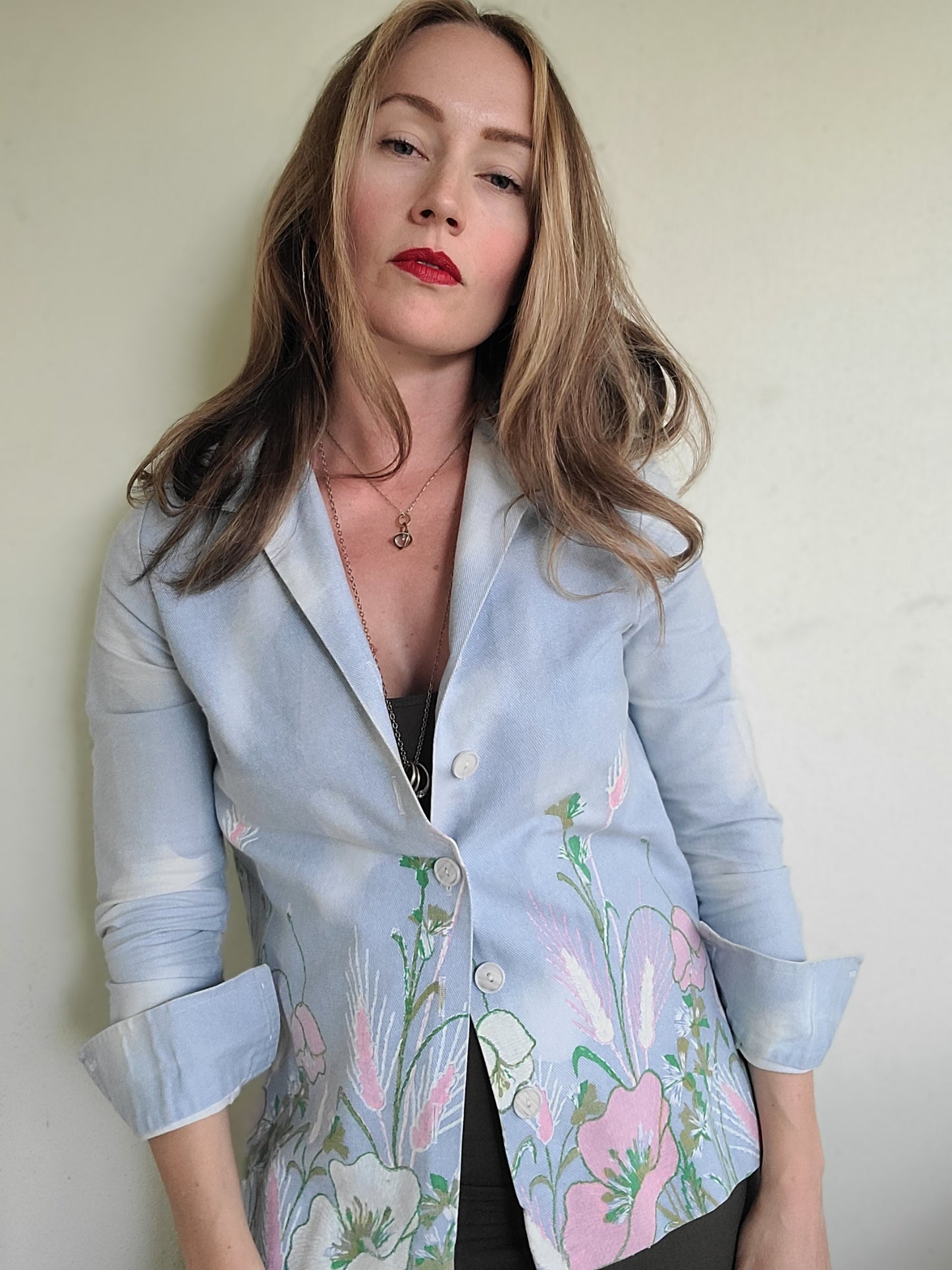 The Shelly Vintage 1960s Handpainted Shirt Jacket by Levoy's M