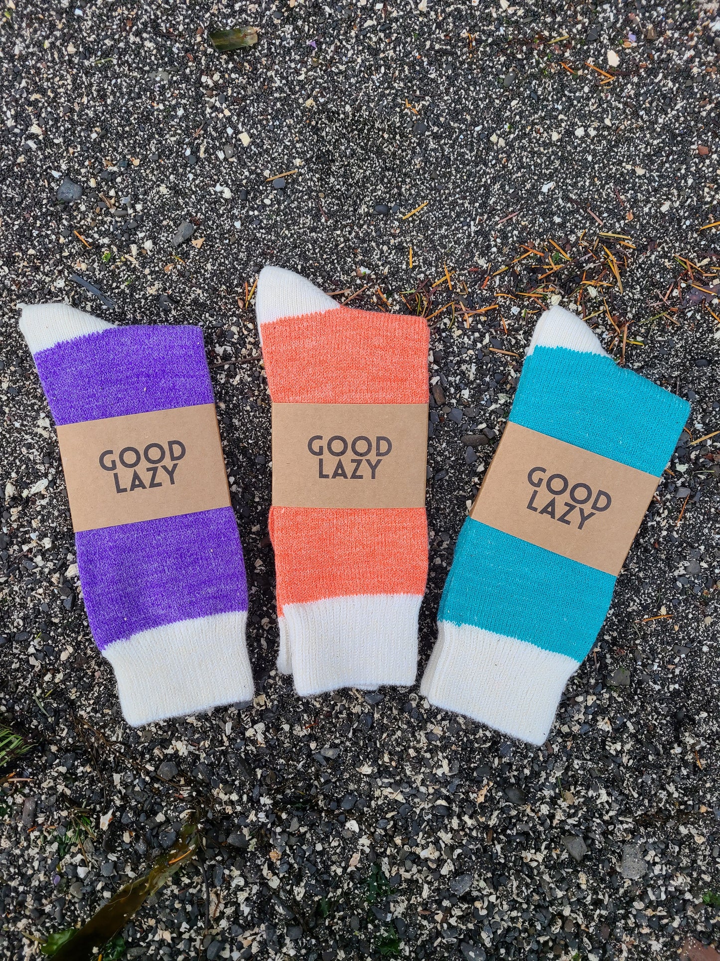 The GoodLazy Merino Wool Hiking Sock - Lavender
