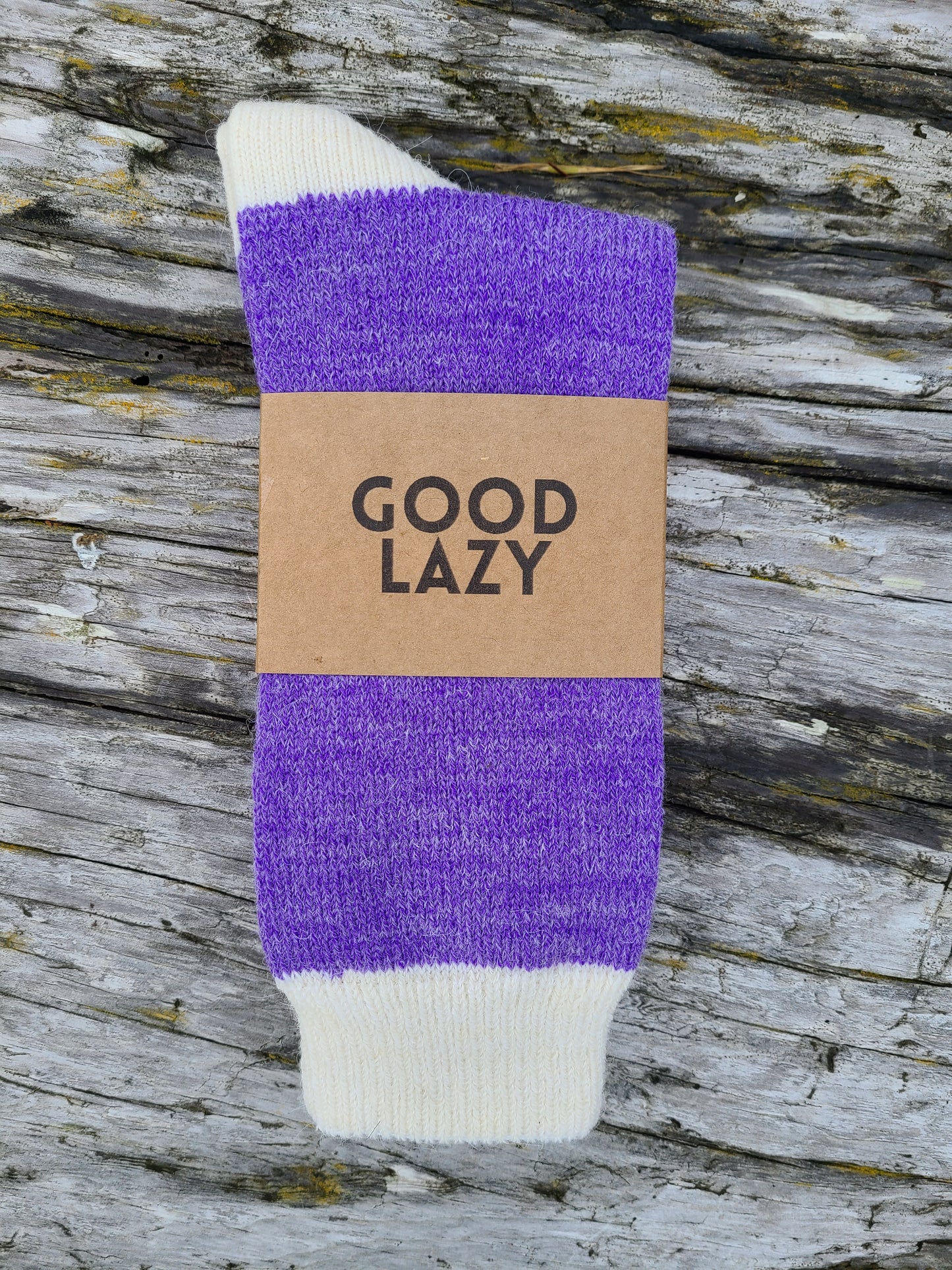 The GoodLazy Merino Wool Hiking Sock - Lavender