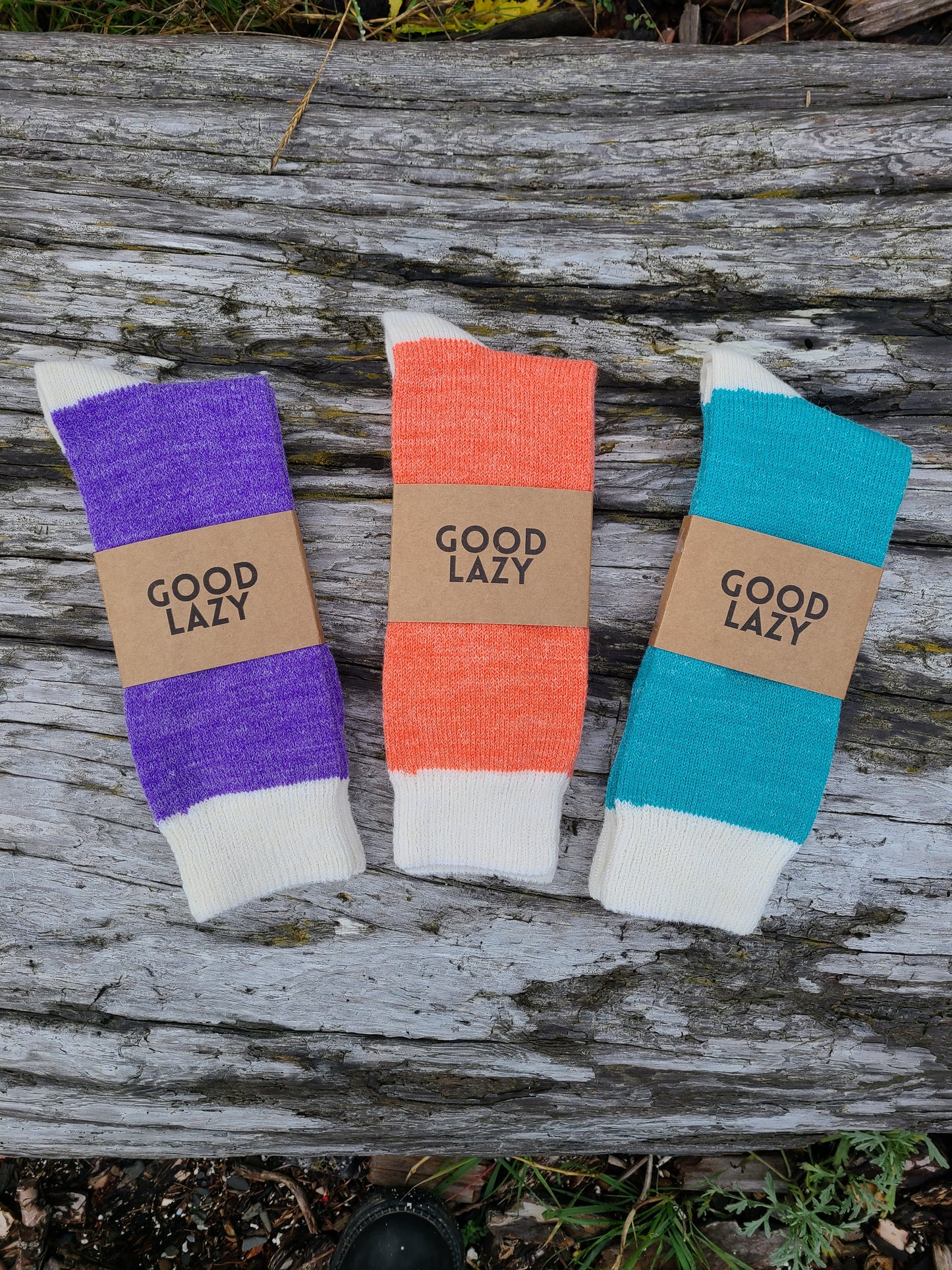 The GoodLazy Merino Wool Hiking Sock - Lavender