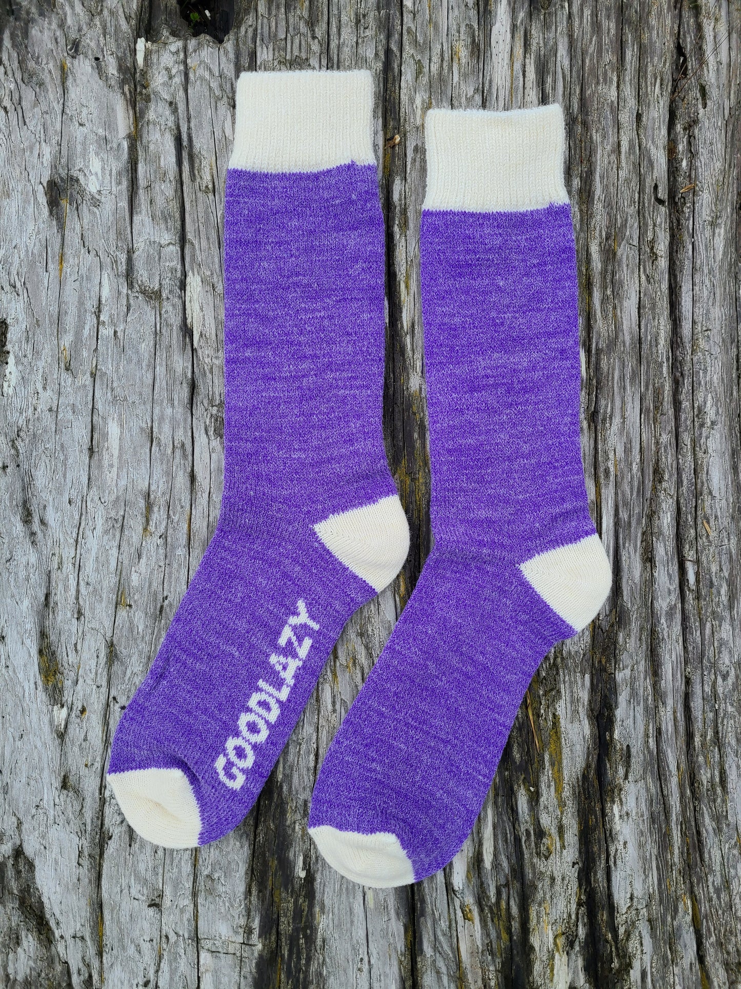 The GoodLazy Merino Wool Hiking Sock - Lavender