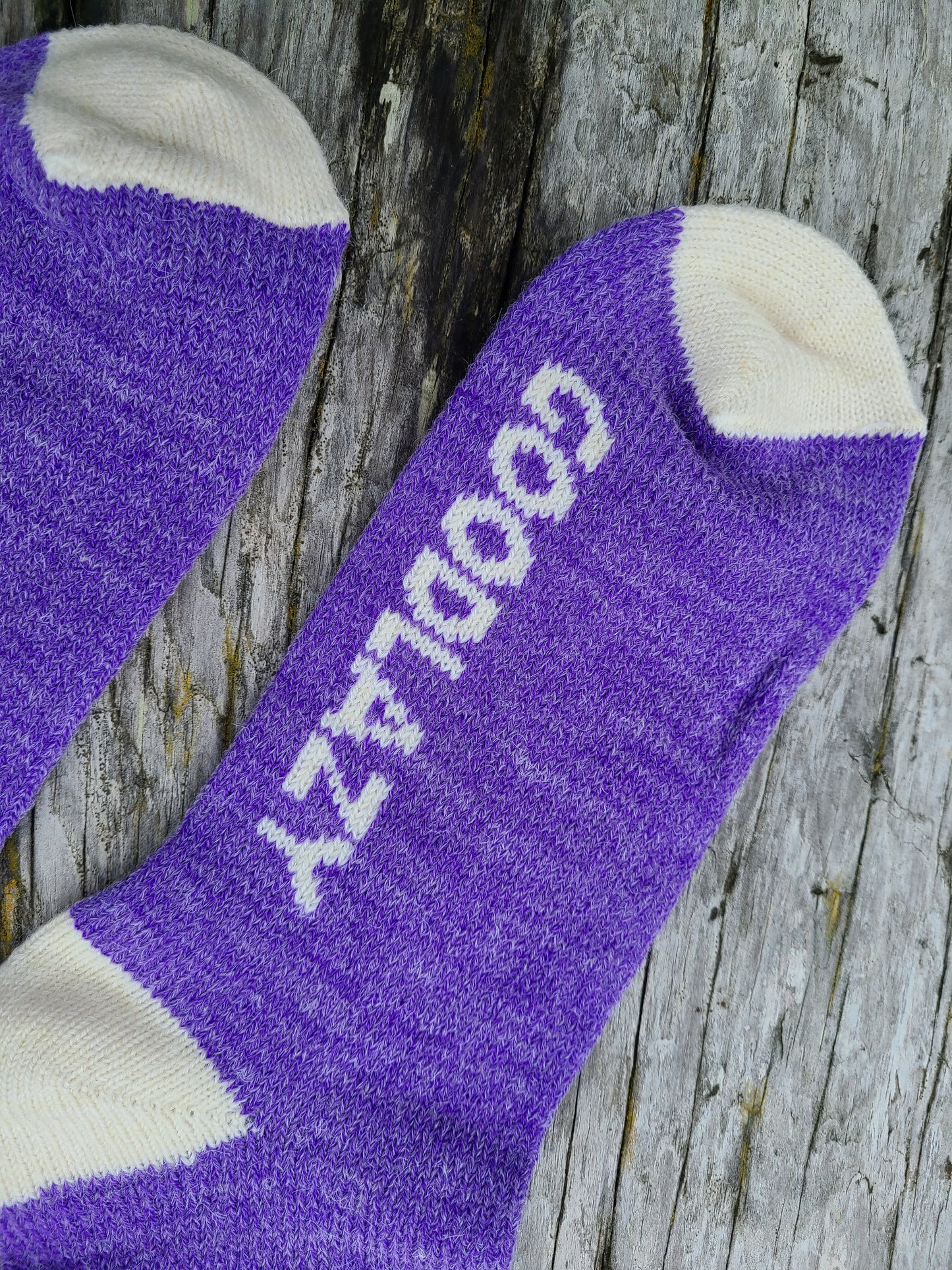 The GoodLazy Merino Wool Hiking Sock - Lavender