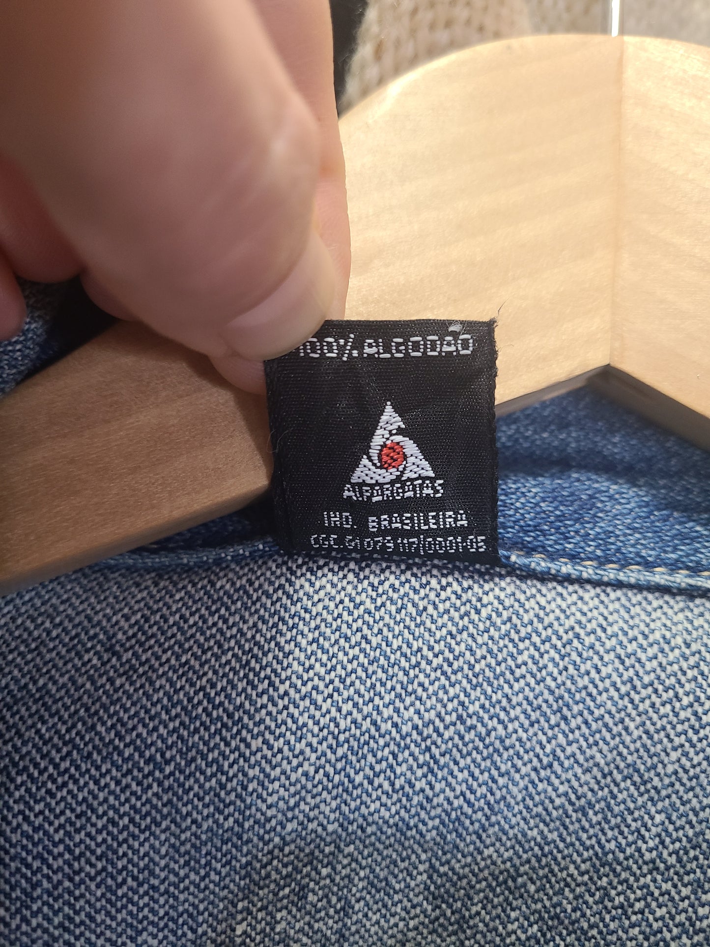 The Inigo Vintage Denim Jacket By US Top M