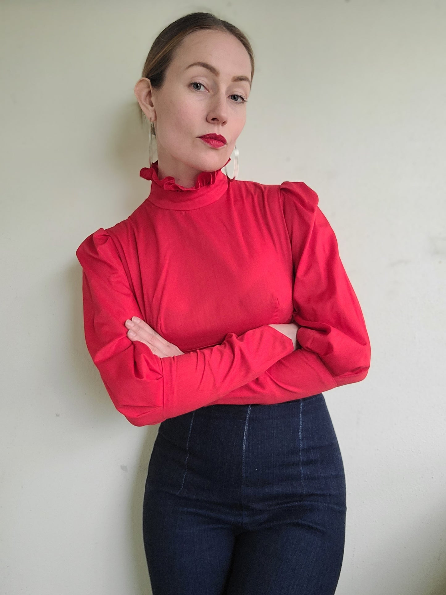 The Rockabilly Princess Handmade Vintage Blouse XS