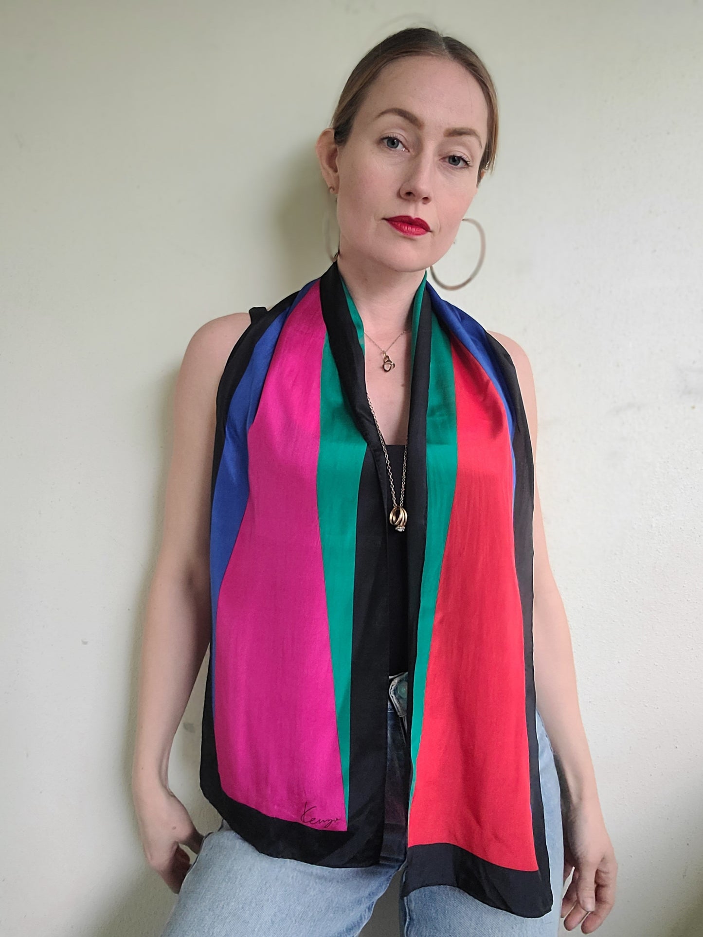 The Kenzo Silk Scarf