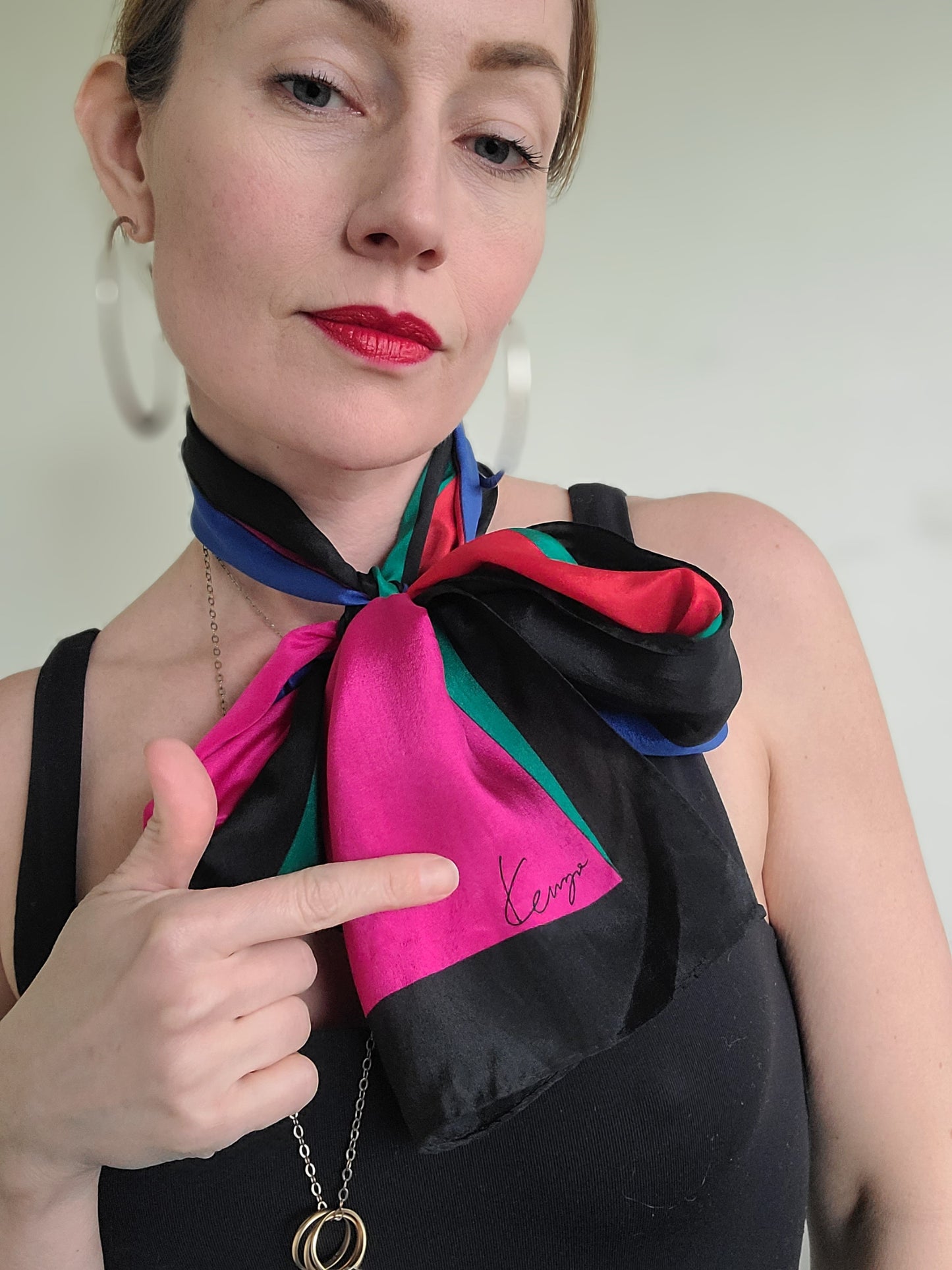 The Kenzo Silk Scarf