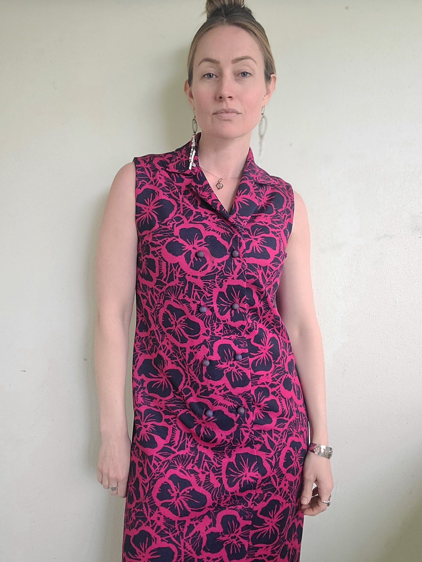 The Horrockses 1950s Vintage Dress M
