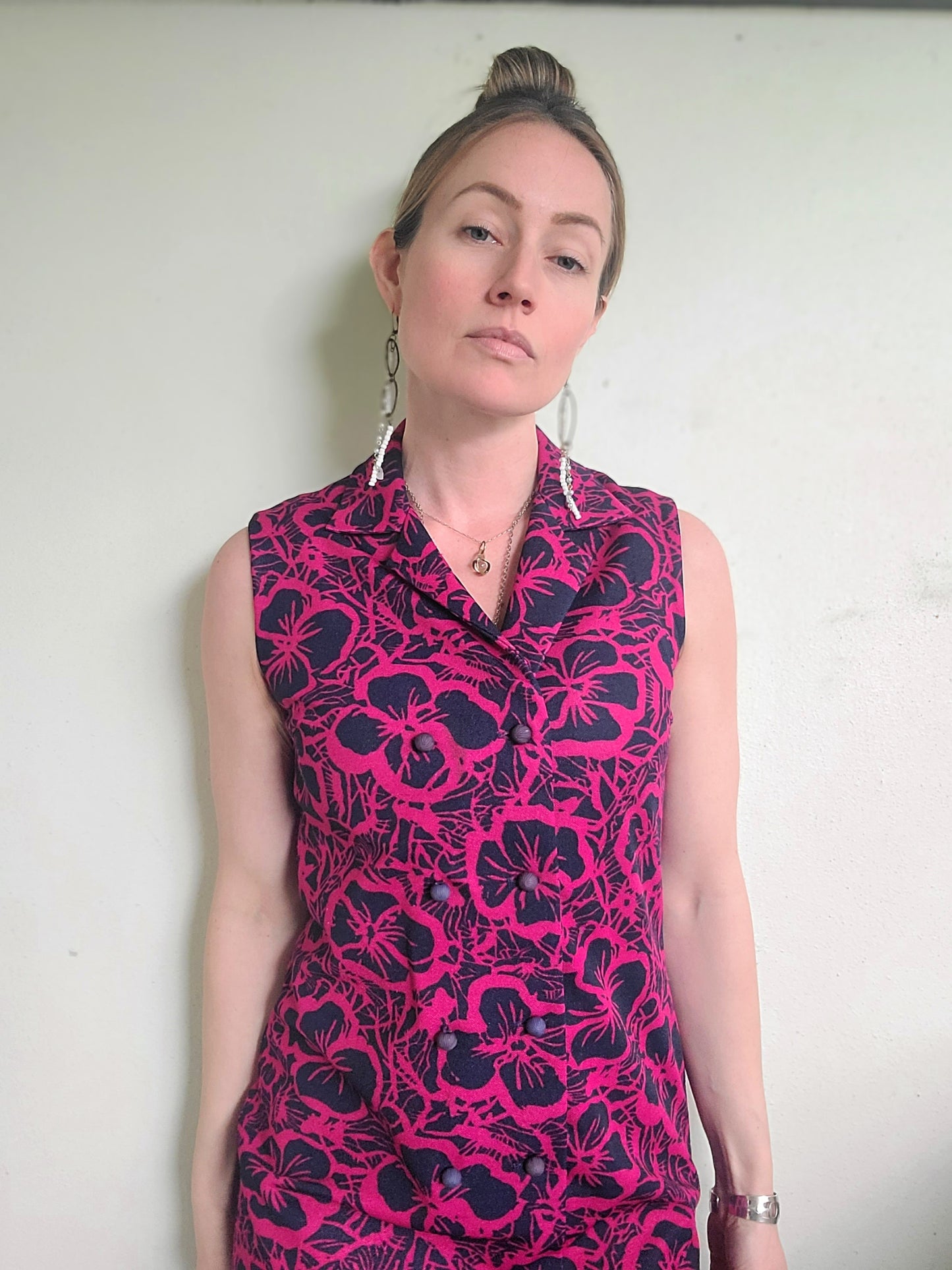 The Horrockses 1950s Vintage Dress M
