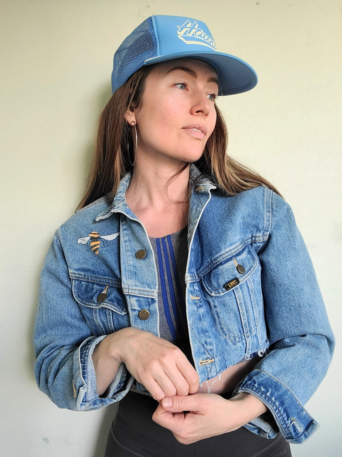 Sawed Off Vintage 70s LEE Riders Denim Jacket M