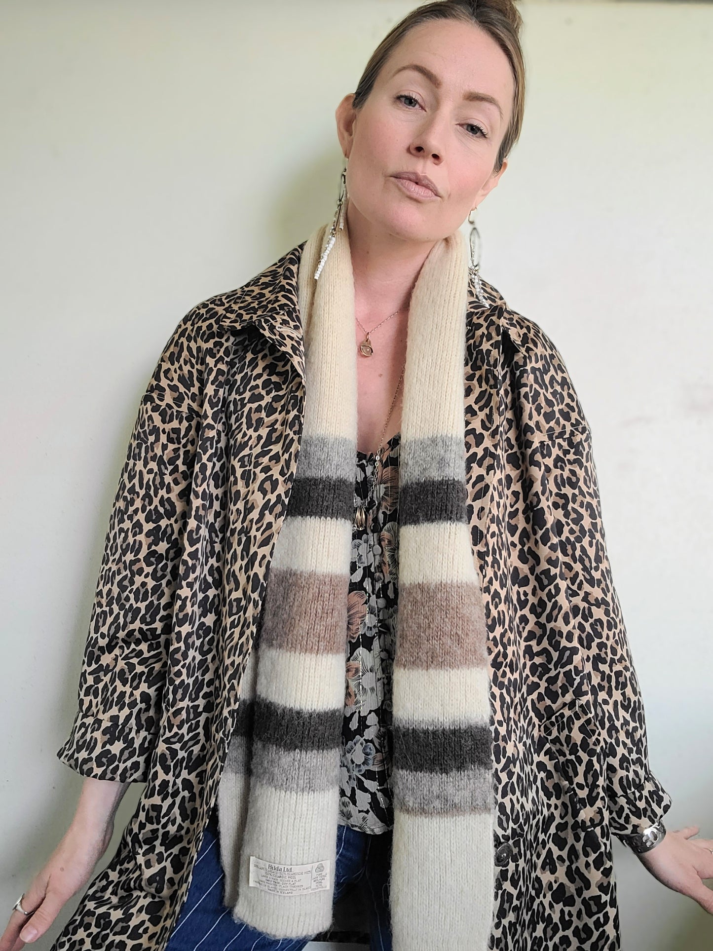 The Cheetah Print Spring Trench By Weekend MaxMara S-M