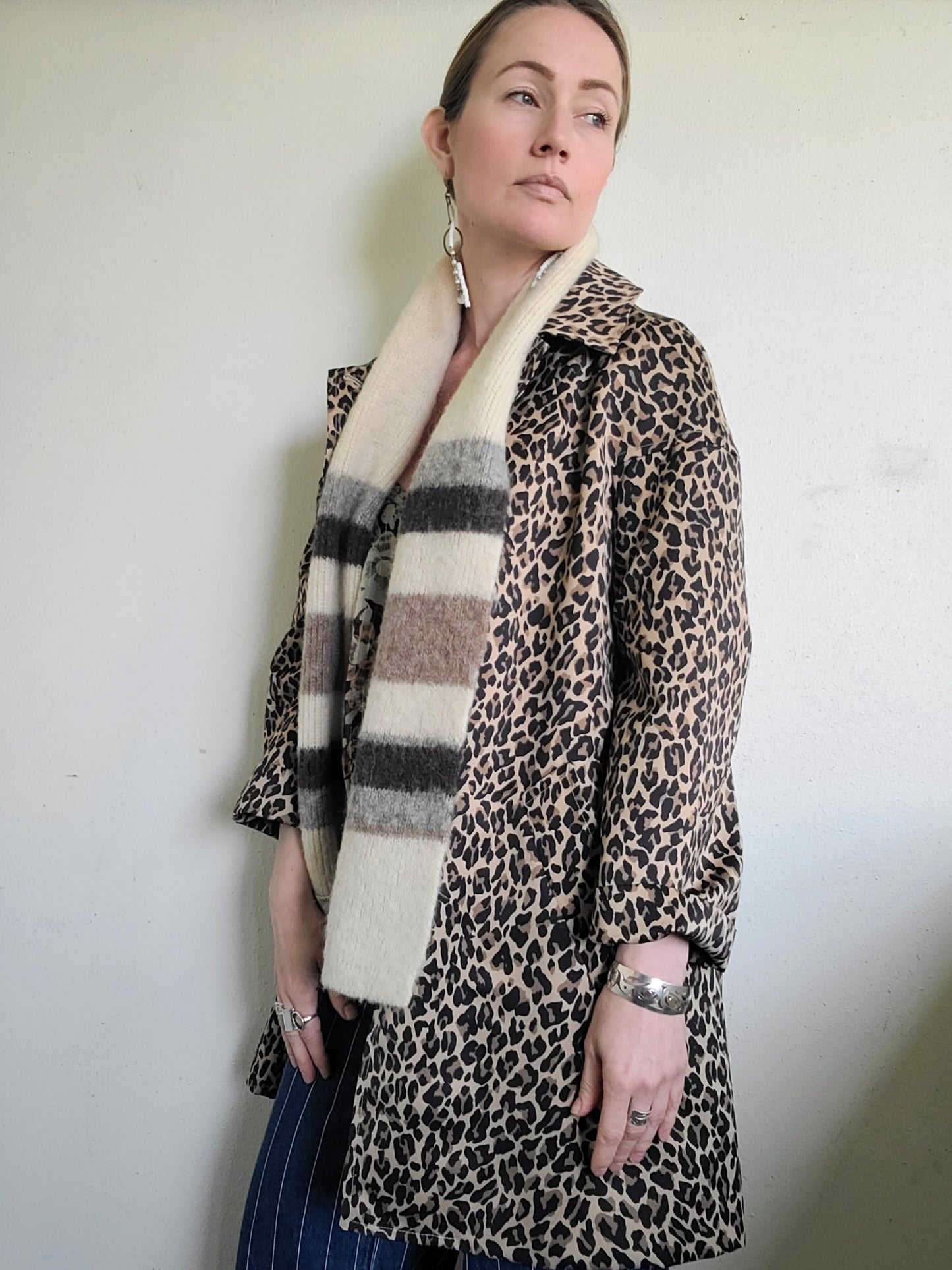 The Cheetah Print Spring Trench By Weekend MaxMara S-M