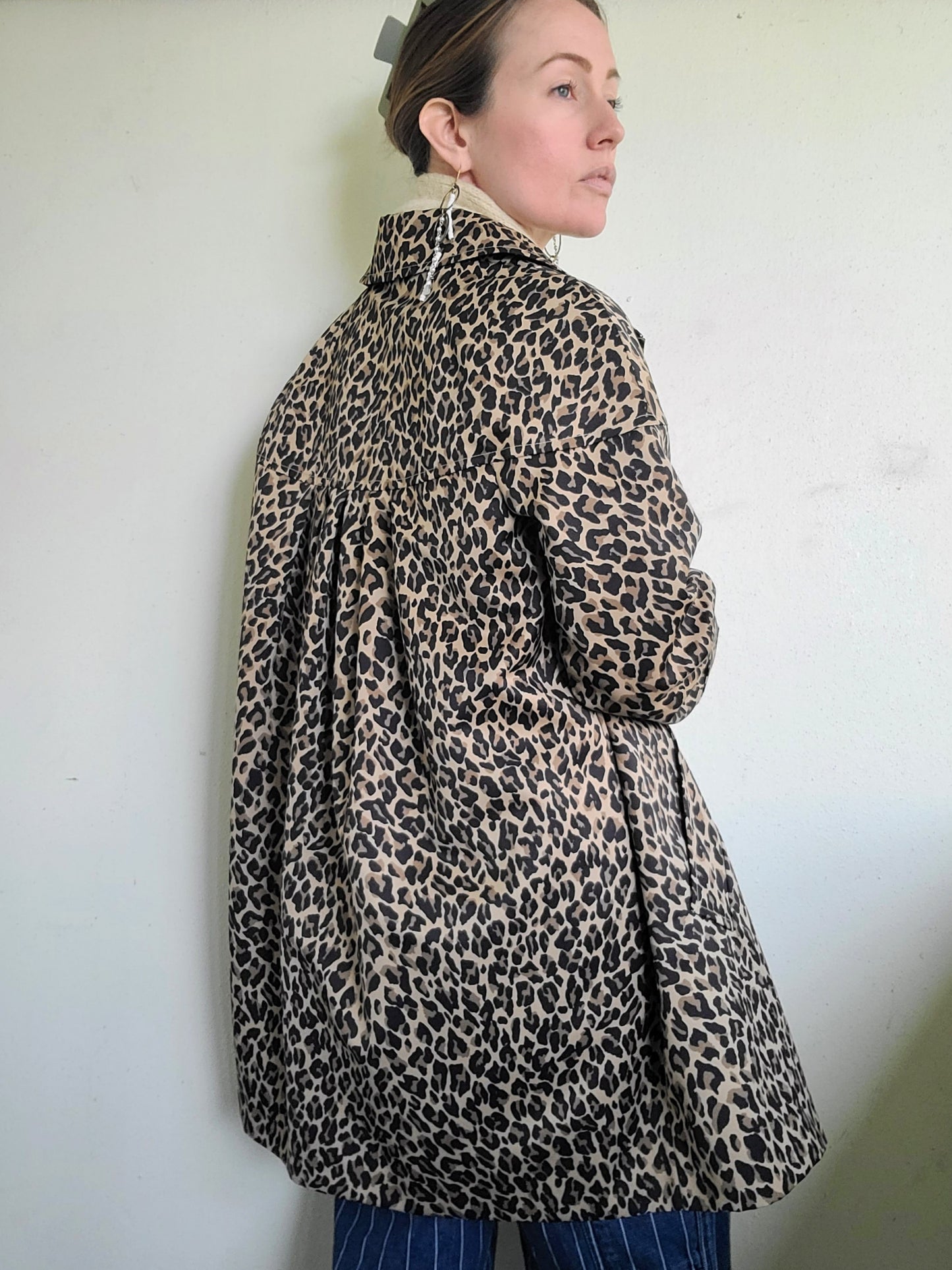 The Cheetah Print Spring Trench By Weekend MaxMara S-M