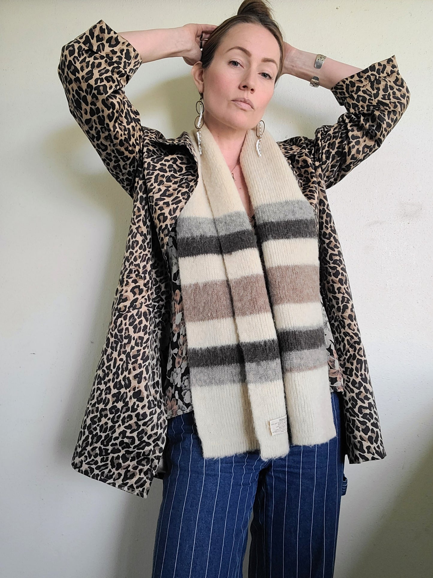 The Cheetah Print Spring Trench By Weekend MaxMara S-M