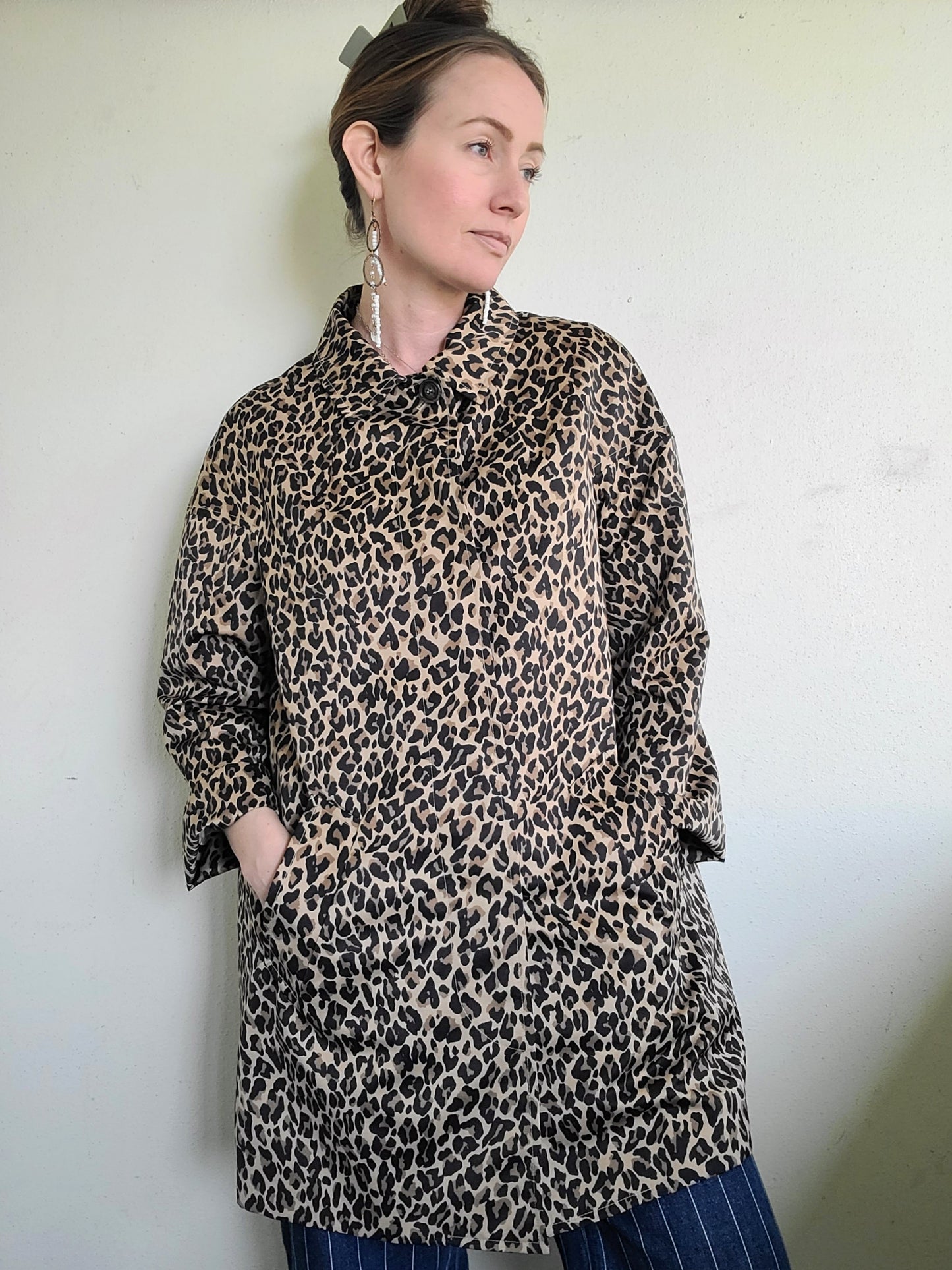 The Cheetah Print Spring Trench By Weekend MaxMara S-M