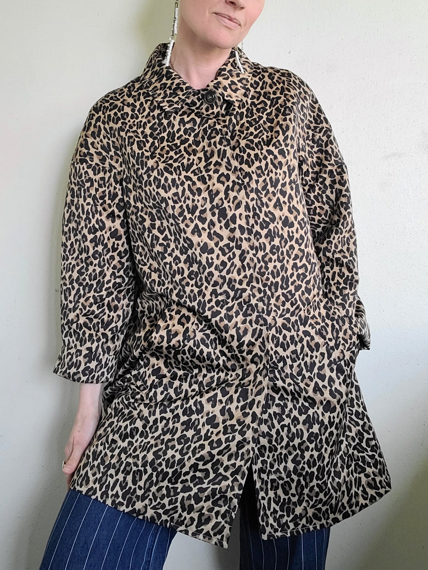 The Cheetah Print Spring Trench By Weekend MaxMara S-M
