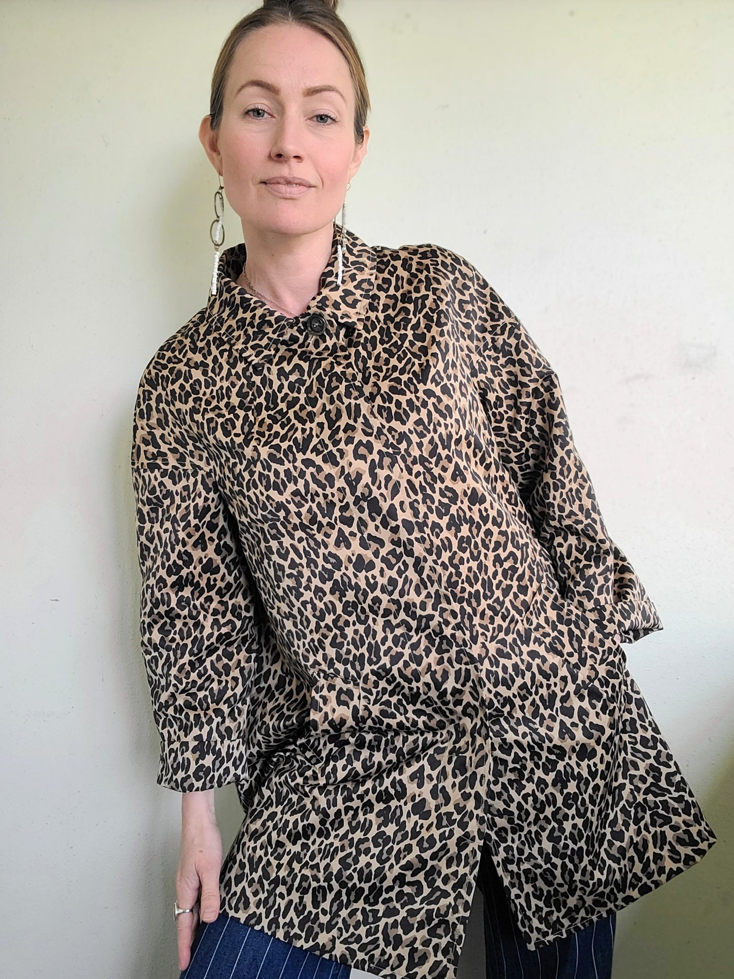 The Cheetah Print Spring Trench By Weekend MaxMara S-M