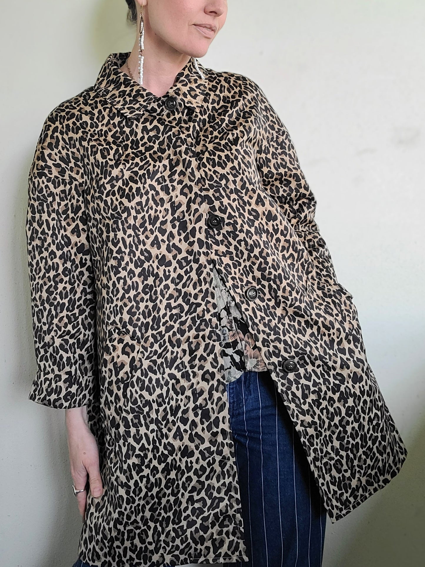 The Cheetah Print Spring Trench By Weekend MaxMara S-M