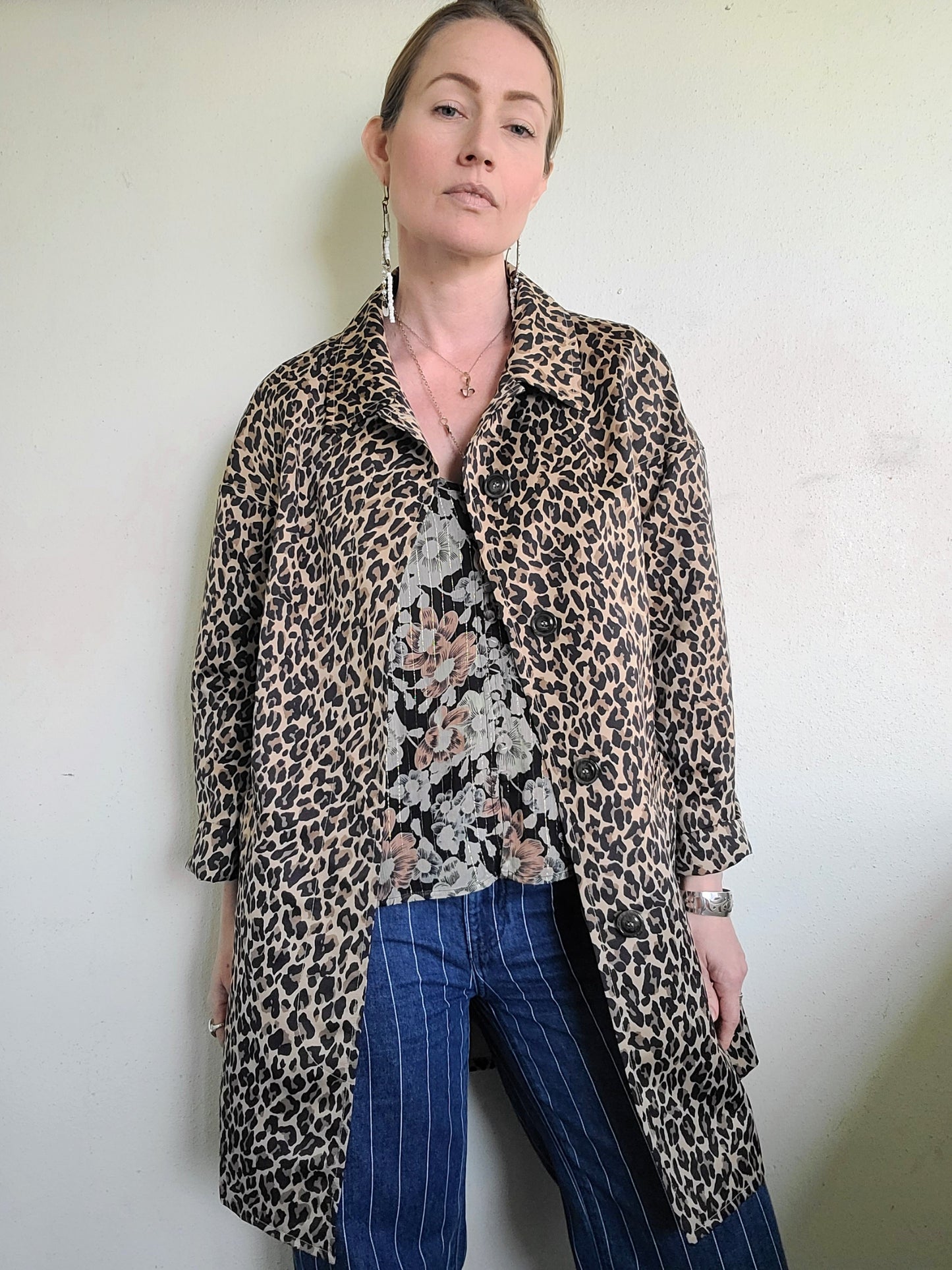 The Cheetah Print Spring Trench By Weekend MaxMara S-M