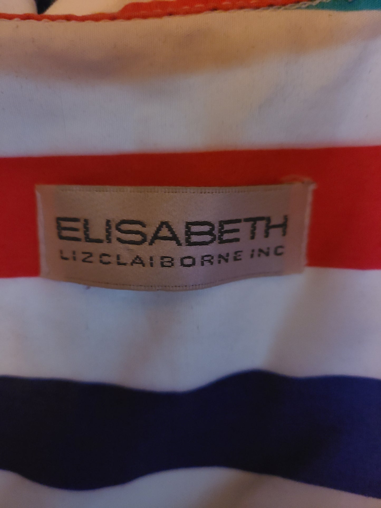 The Rainbow Vintage 80s Liz Claiborne Cotton Button Down XL