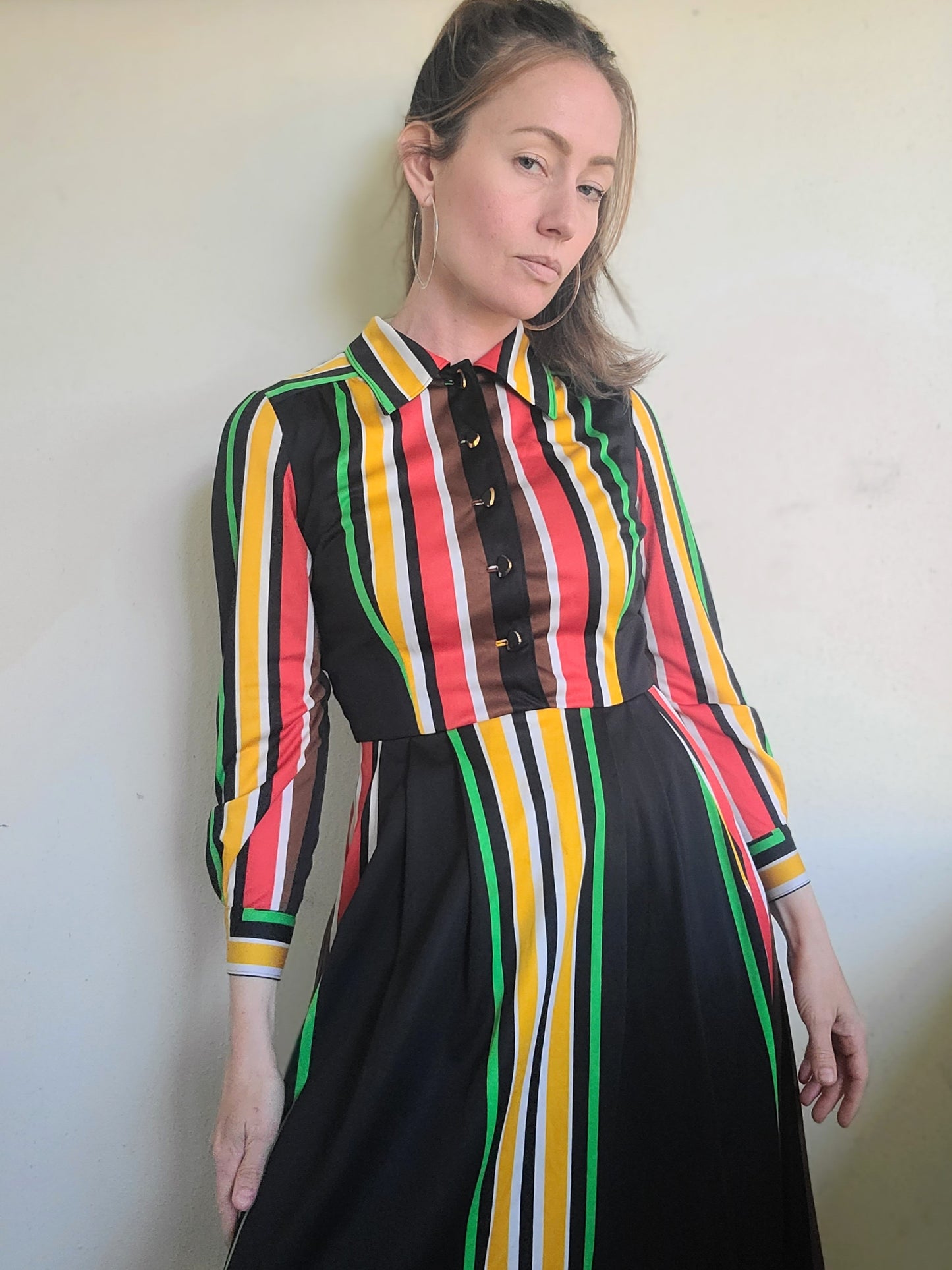 The Peggy Handmade Vintage 70s Office Dress XS