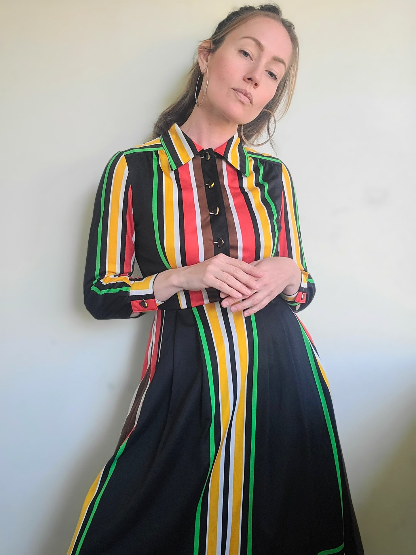 The Peggy Handmade Vintage 70s Office Dress XS