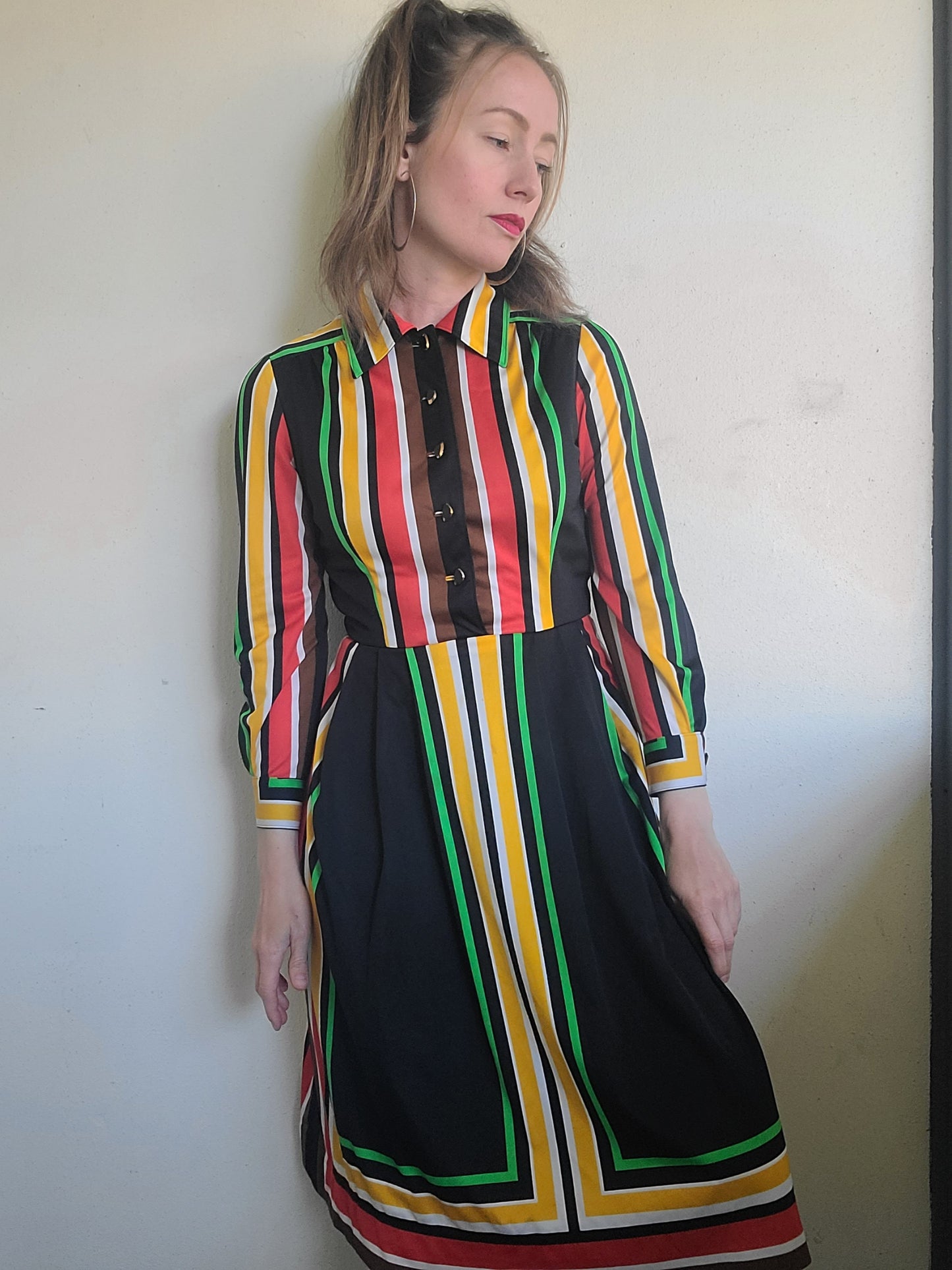 The Peggy Handmade Vintage 70s Office Dress XS